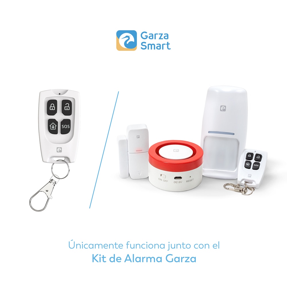Kit de Segurança Inteligente Garza Branco-3