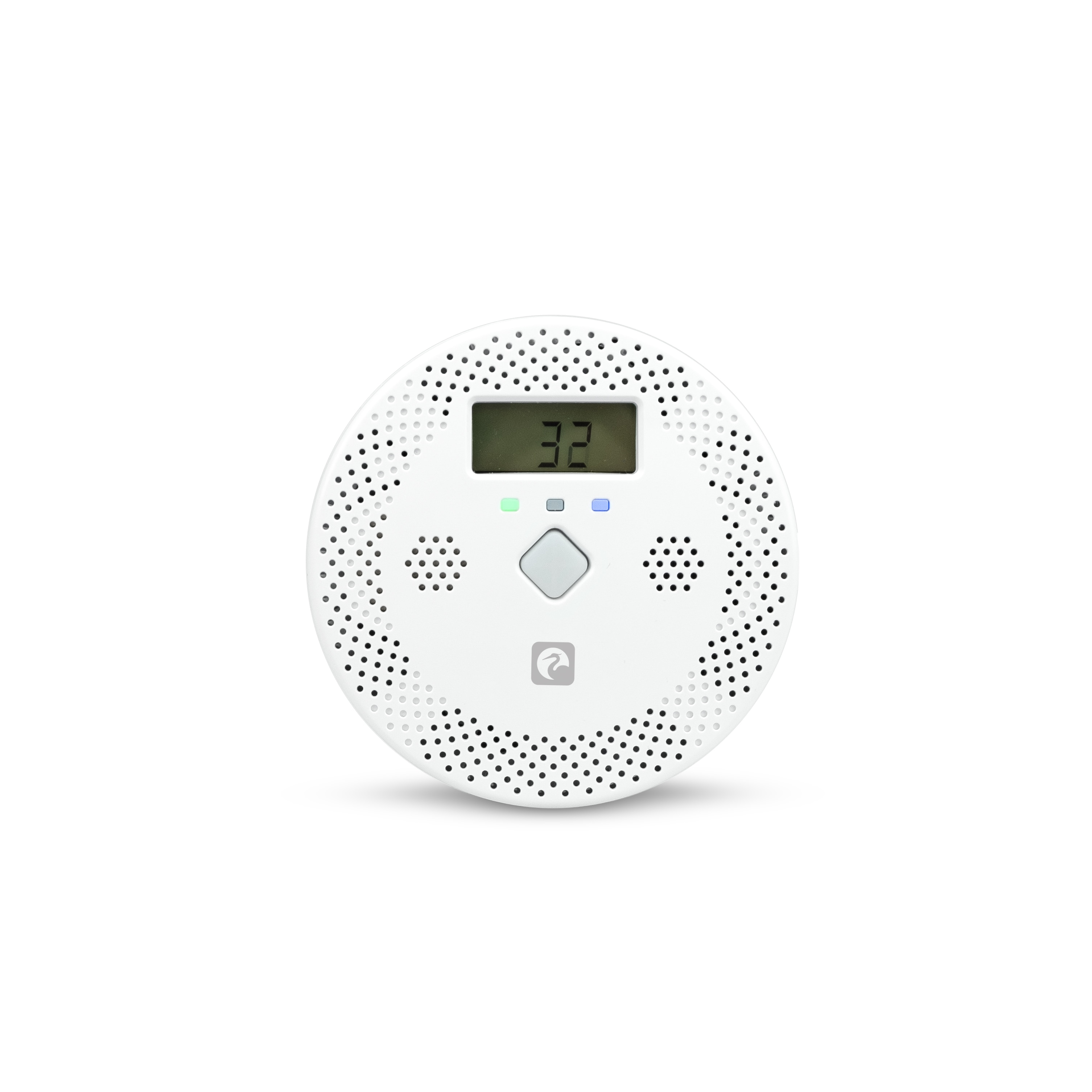 Detector de Monóxido de Carbono Smart WiFi Blanco-2