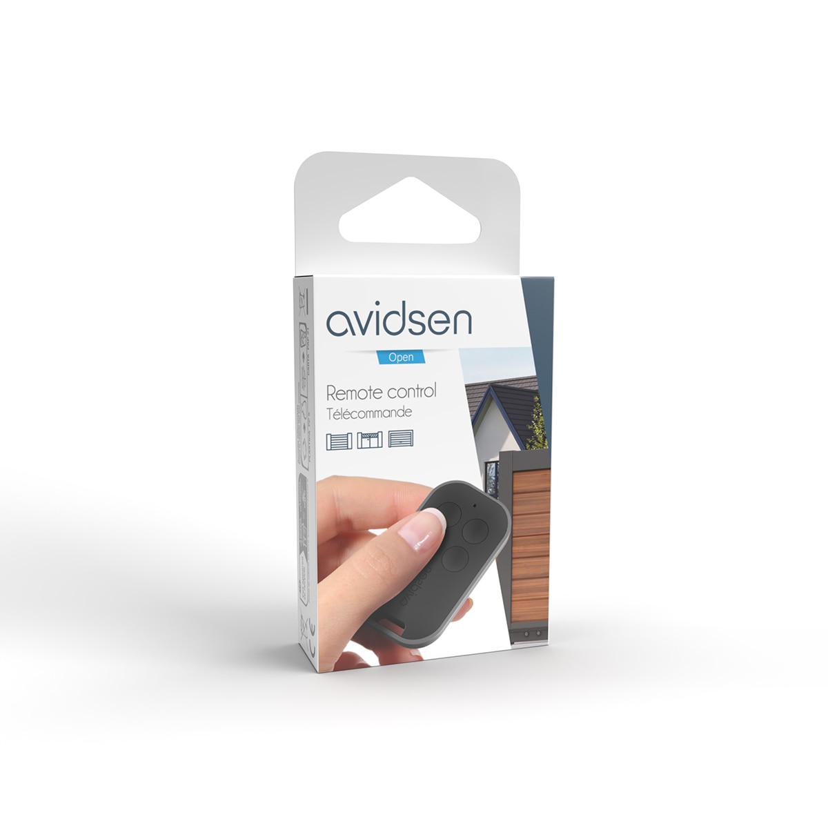 Mando a distancia Avidsen Negro-3