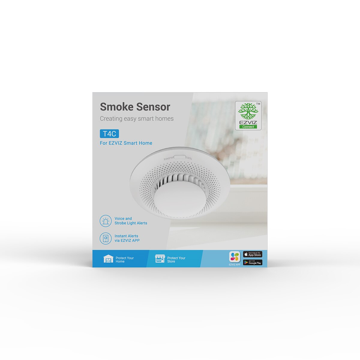 Detetor de Fumo T4C Branco-3