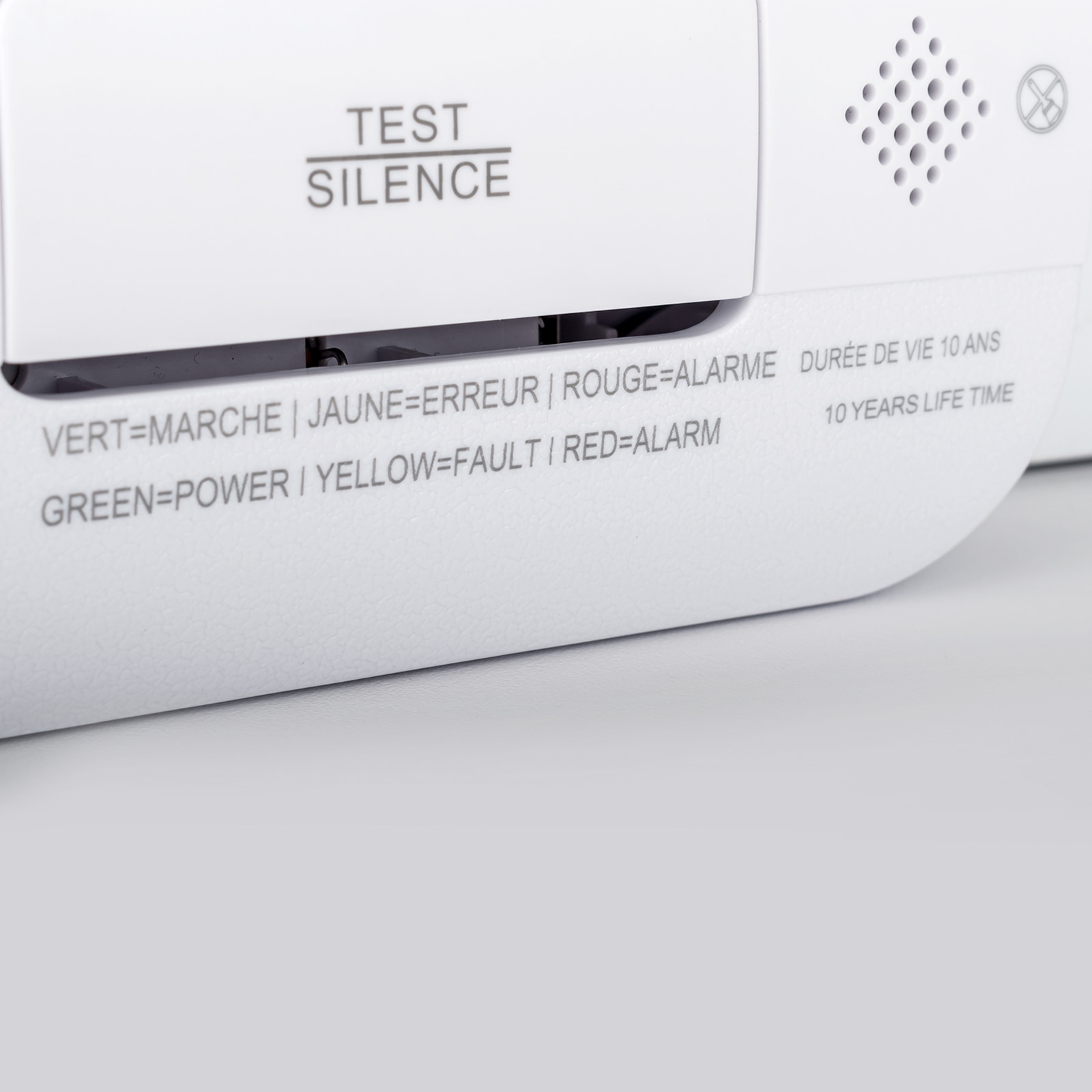 Kit de seguridad con monóxido de carbono y detector de humo SecureKit Blanco-5