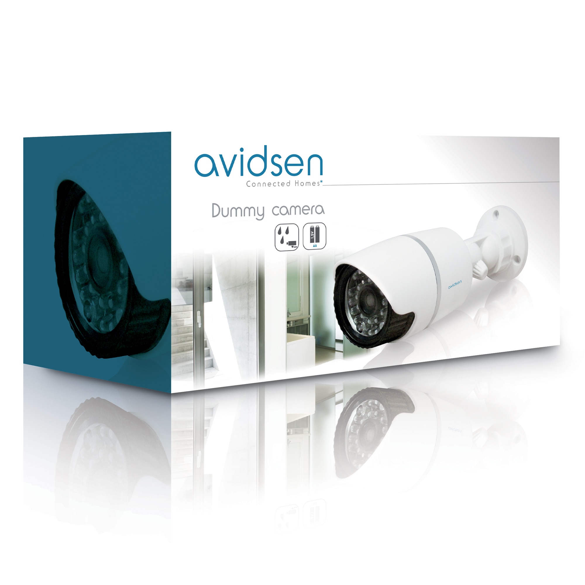 Cámara ficticia interior Blanco-3