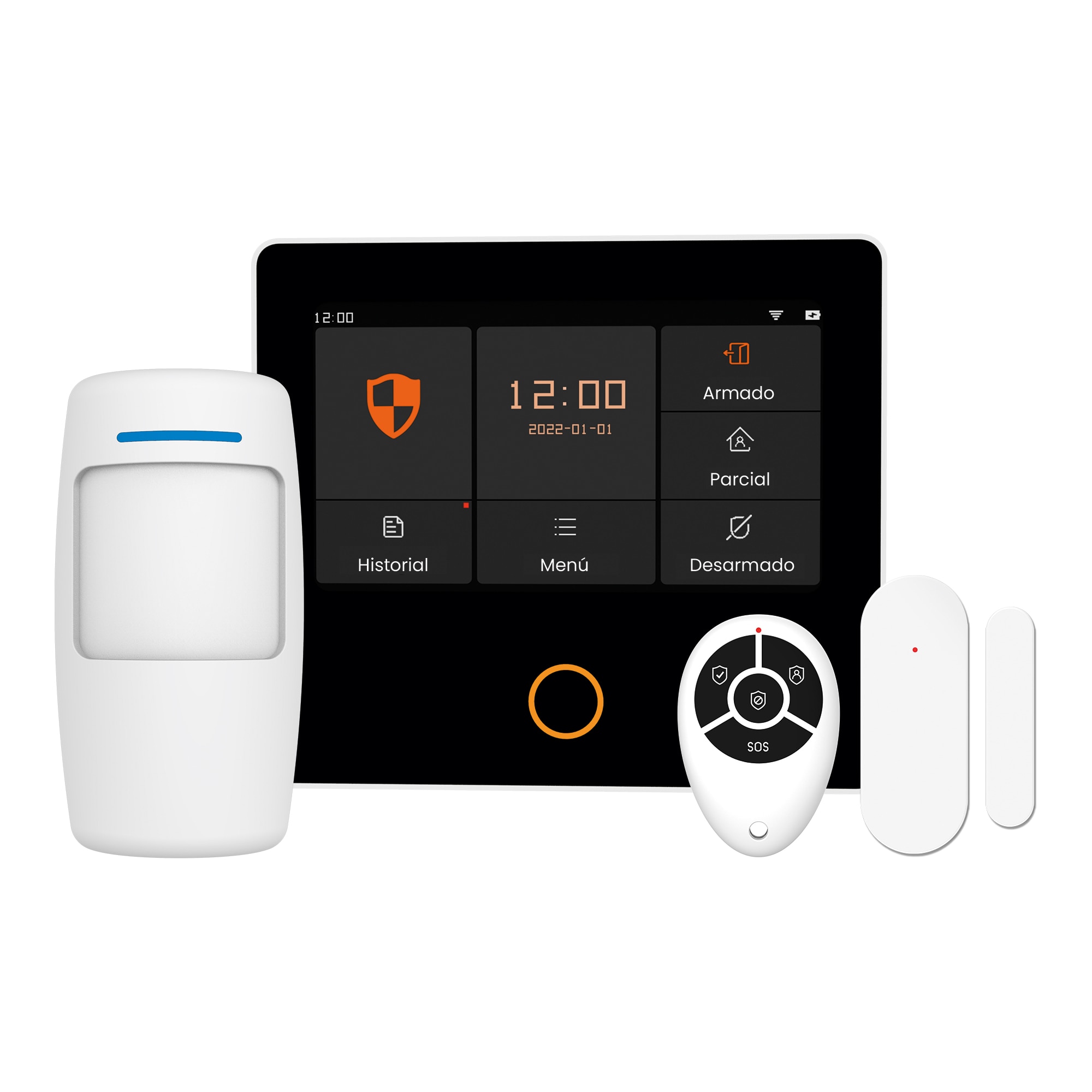 ENERGEEKS - Sistema de alarma Wifi + GSM Protect Plus.