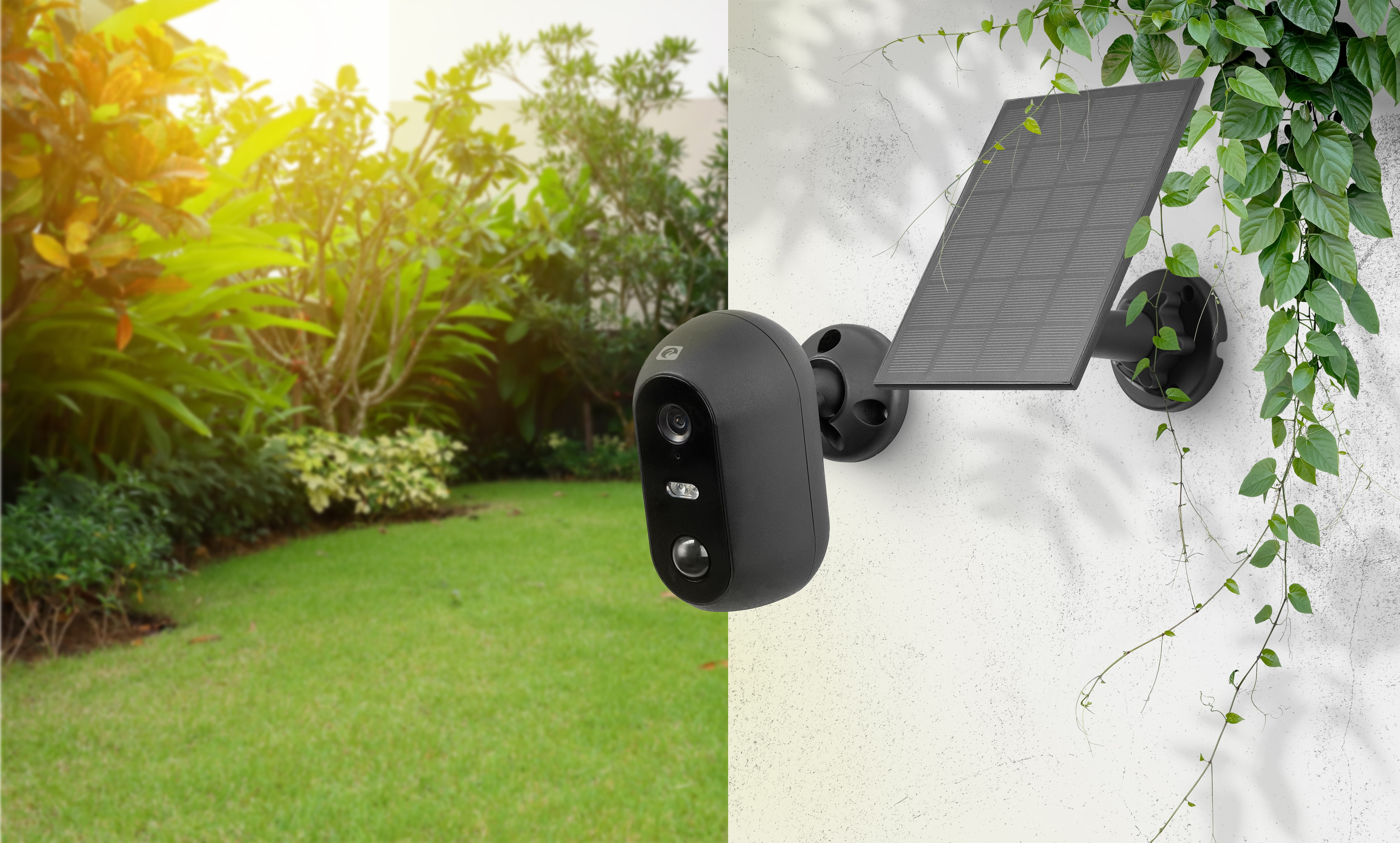 Cámara Wi-Fi Dalia Exterior con Batería y Panel Solar Negro-5