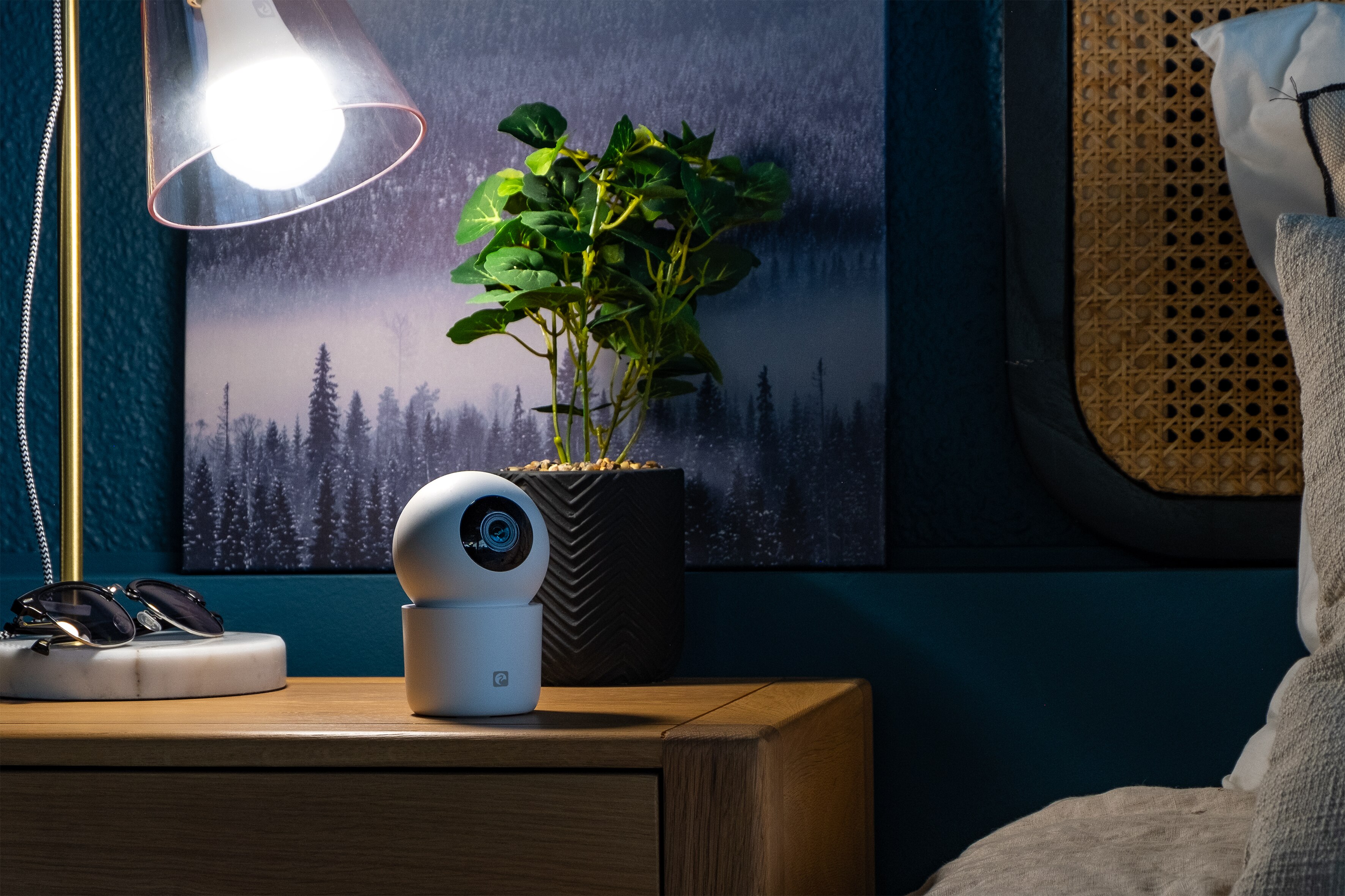 Cámara Vigilancia Wifi Orwell 360º - Blanco Blanco-6