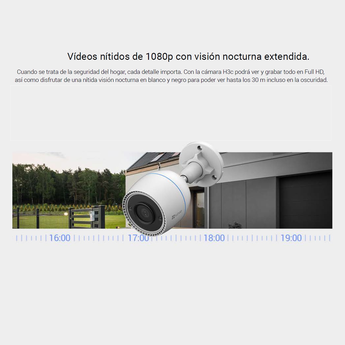 Cámara Exterior WiFi H3C 2Mpx Blanco-5