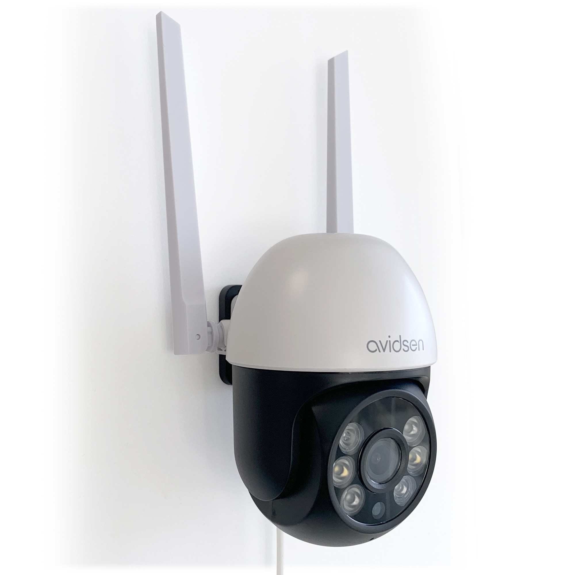 Cámara de seguridad motorizada para exterior HomeCam 2K PTZ Avidsen Home - Avidsen Blanco-4