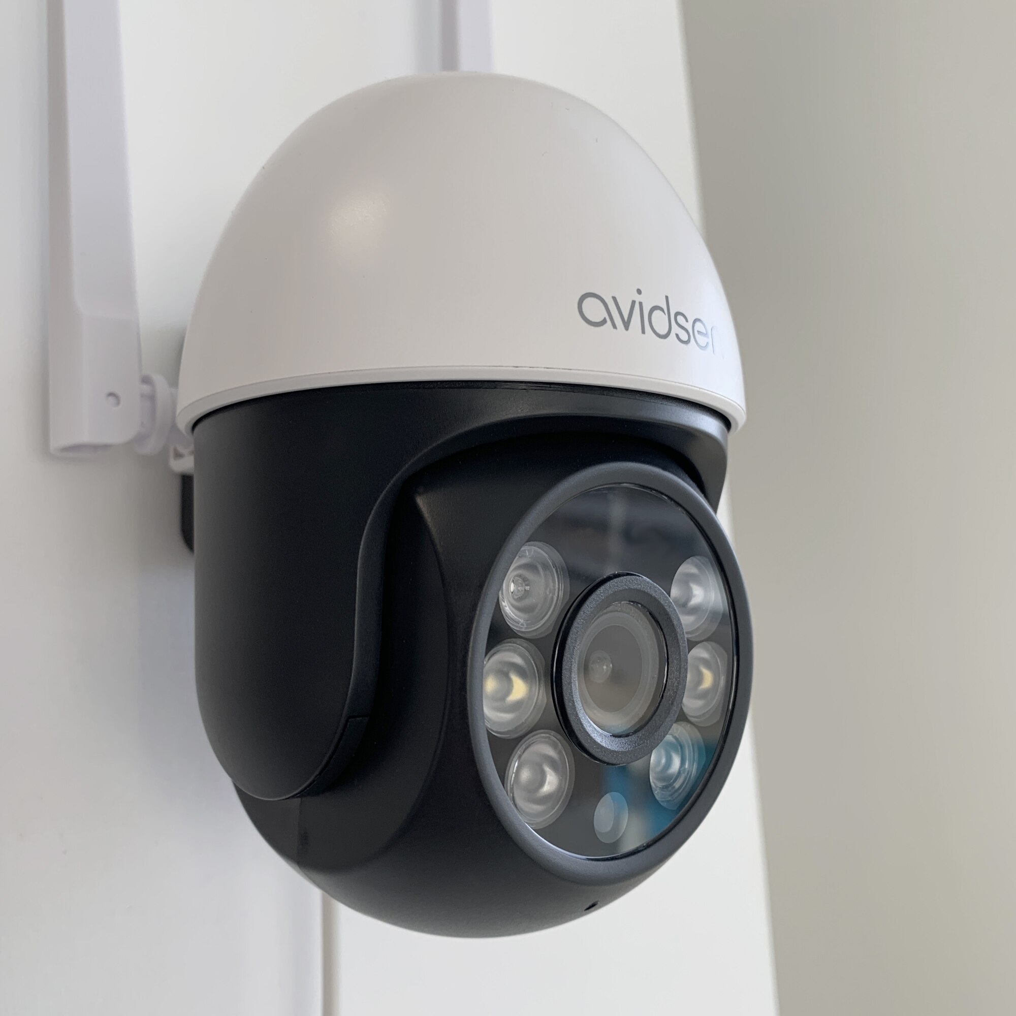 Cámara de seguridad motorizada para exterior HomeCam 2K PTZ Avidsen Home - Avidsen Blanco-5
