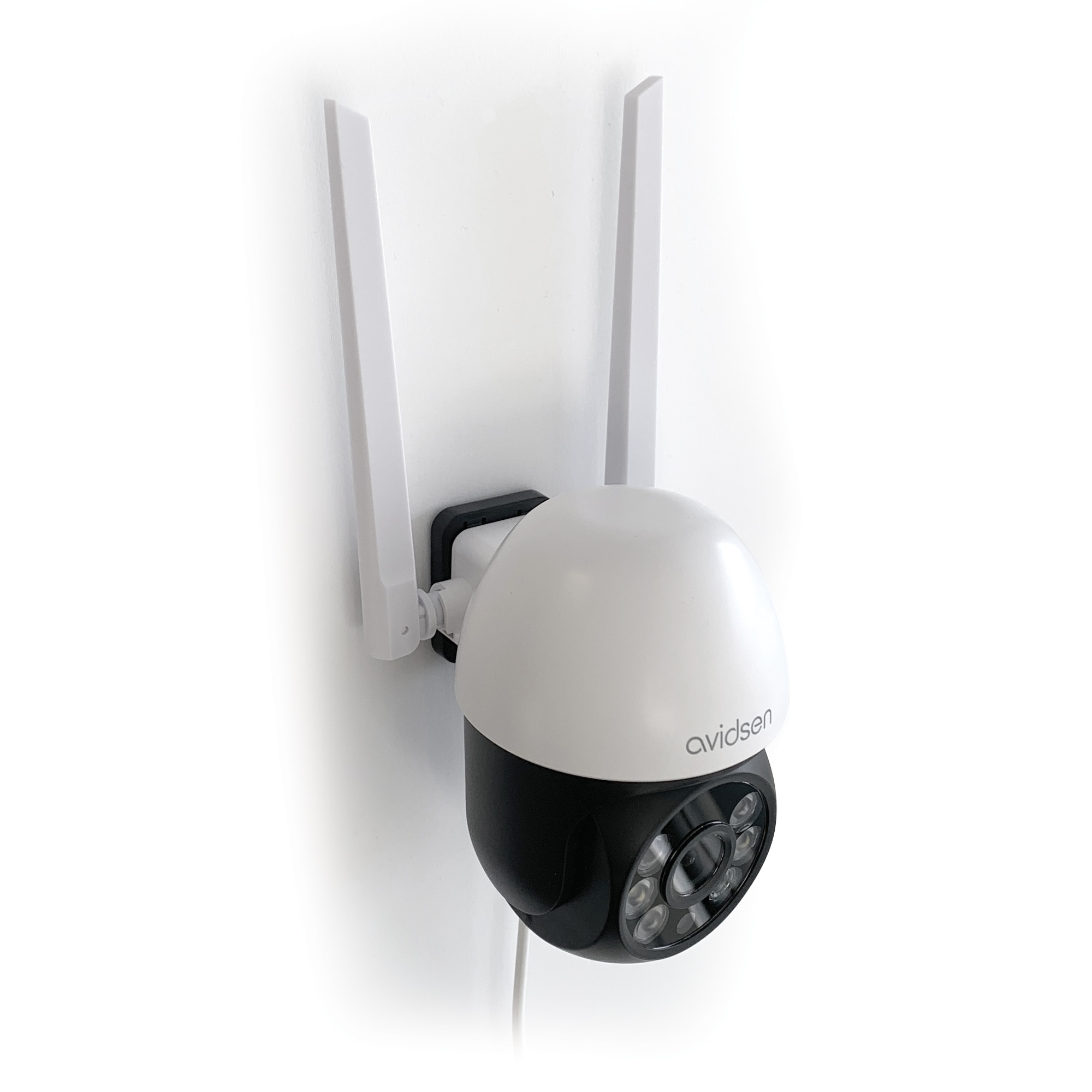 Cámara de seguridad motorizada para exterior HomeCam 2K PTZ Avidsen Home - Avidsen Blanco-13