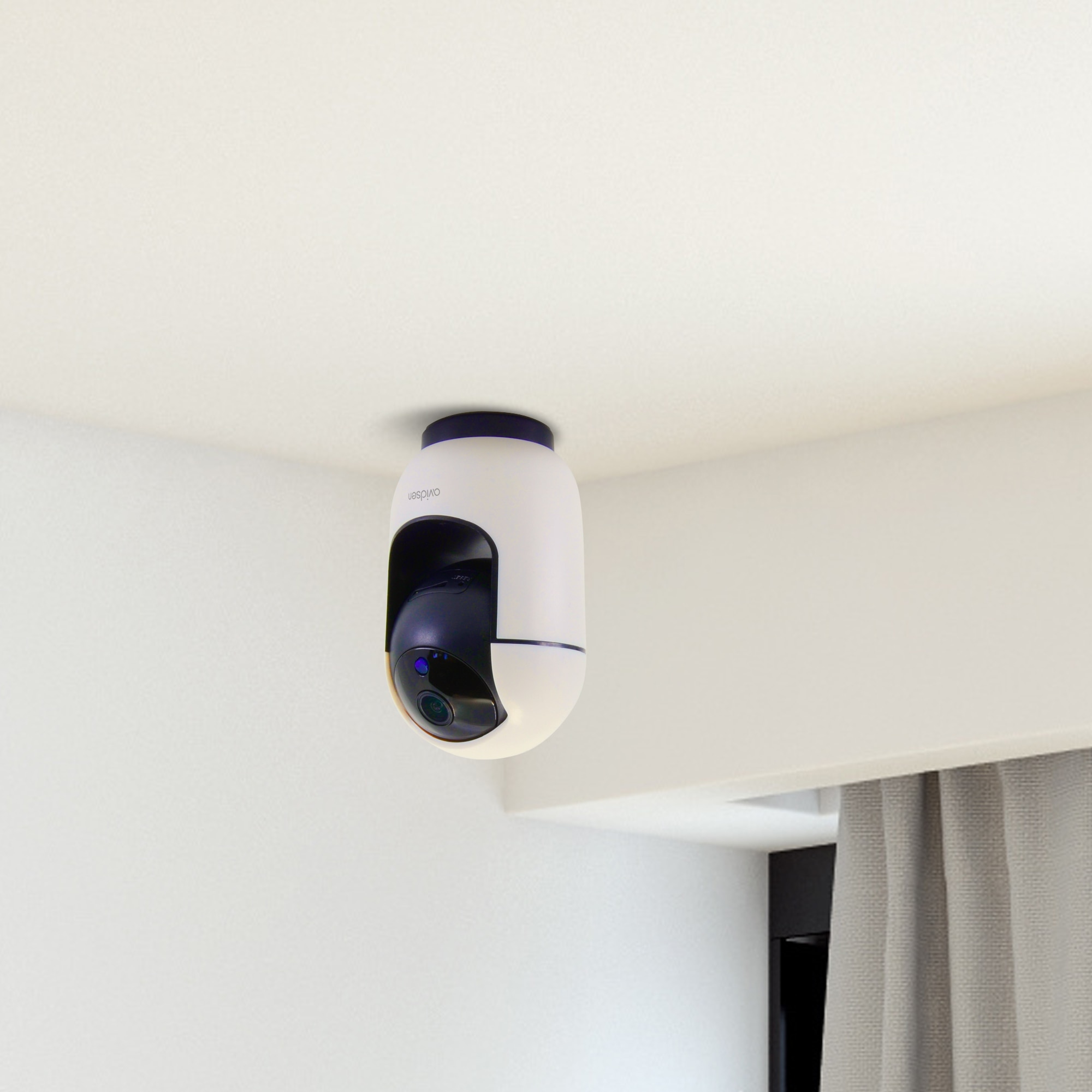 Cámara IP Wifi interior motorizada 2,5K 360° vigilancia HomeCam Indoor - Avidsen Blanco-9