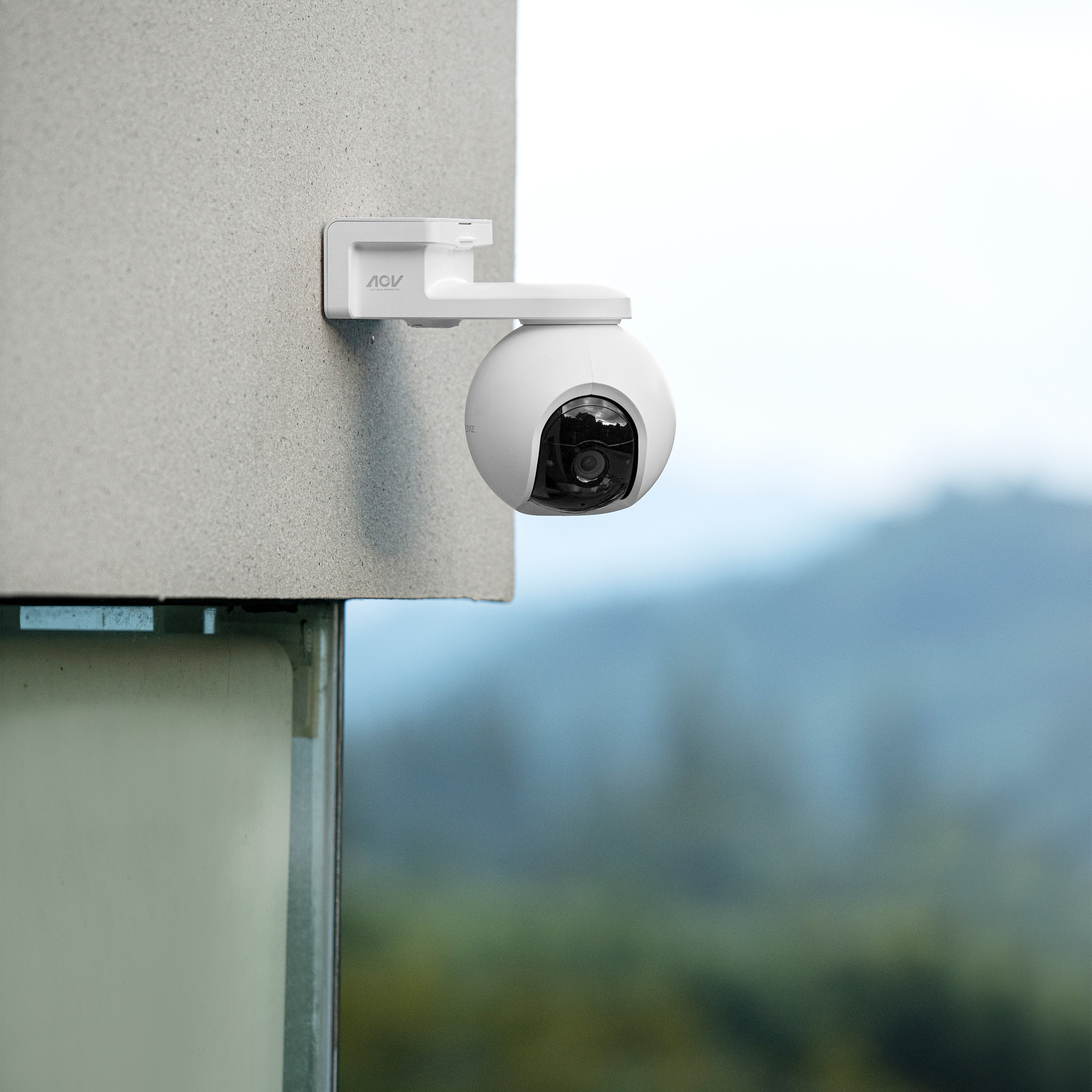 Cámara exterior Ezviz 360 EB8 solar Blanco-9