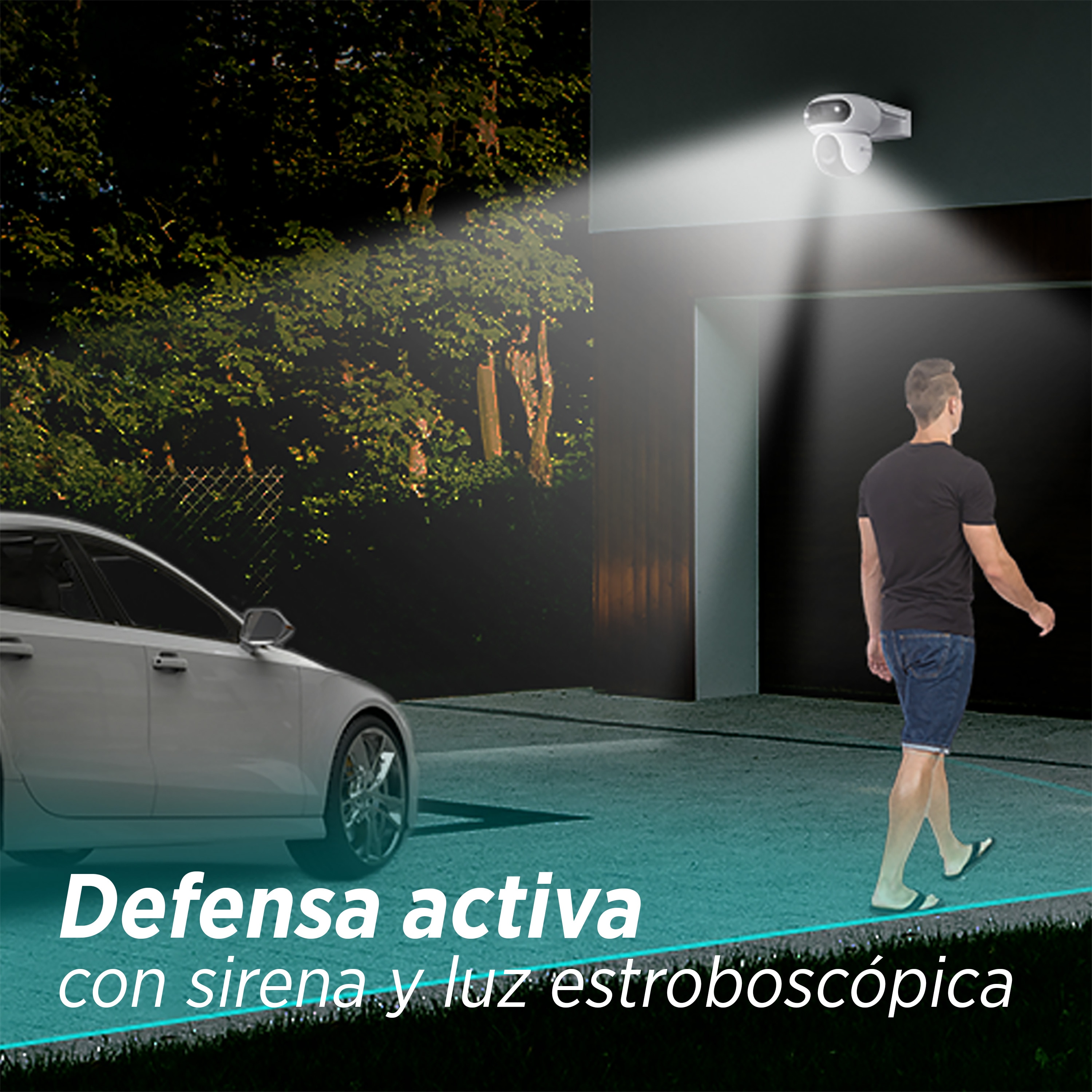 Cámara exterior Ezviz 360 HB90x solar Blanco-8