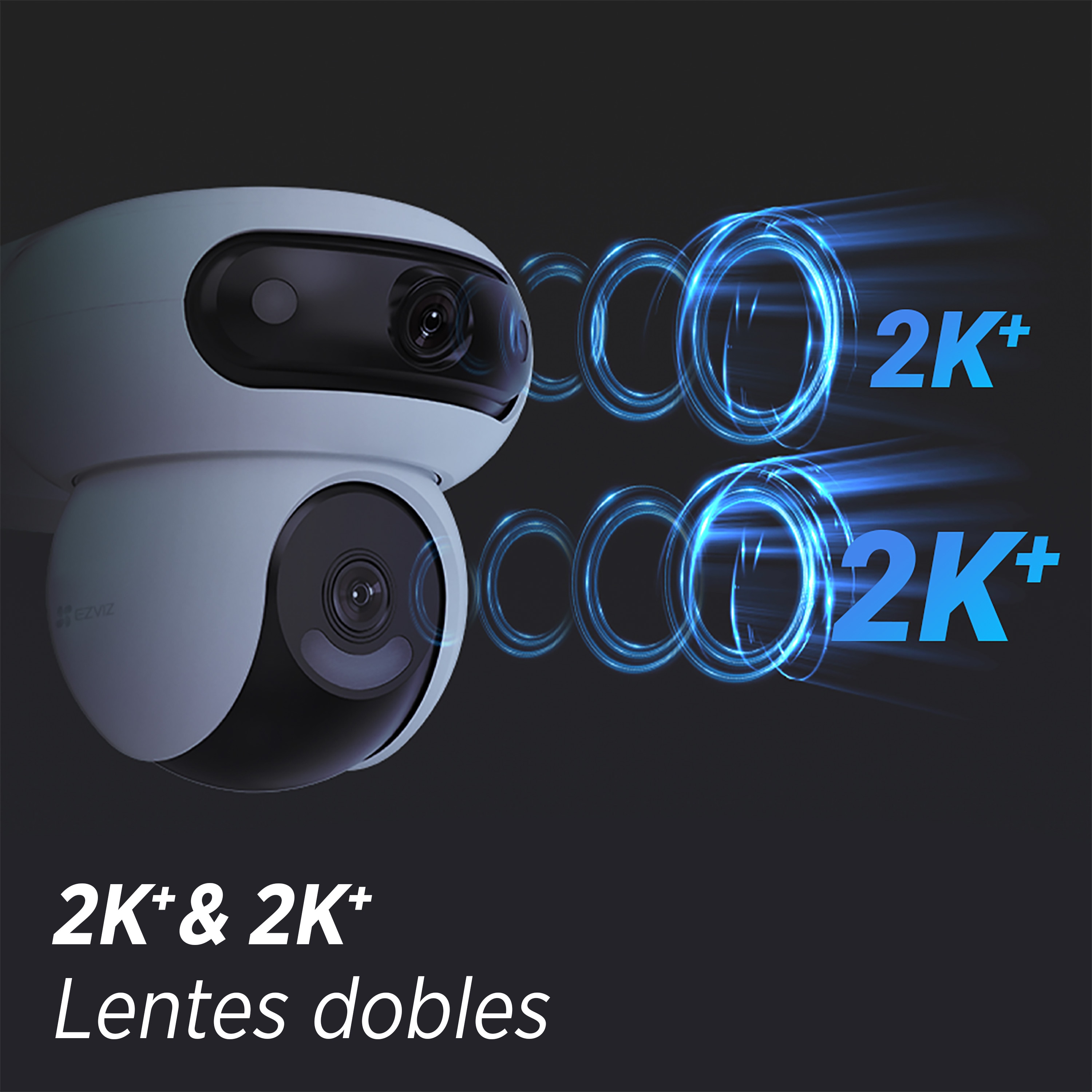 Cámara exterior Ezviz 360 HB90x solar Blanco-10