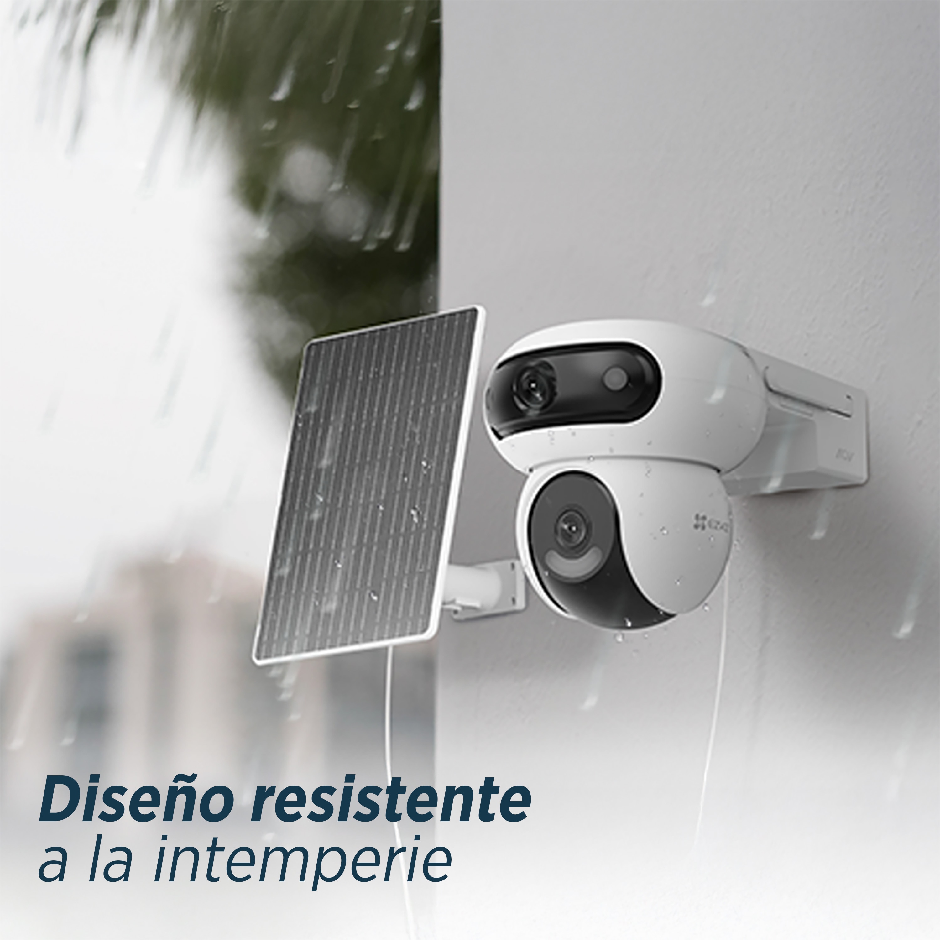 Cámara exterior Ezviz 360 HB90x solar Blanco-11