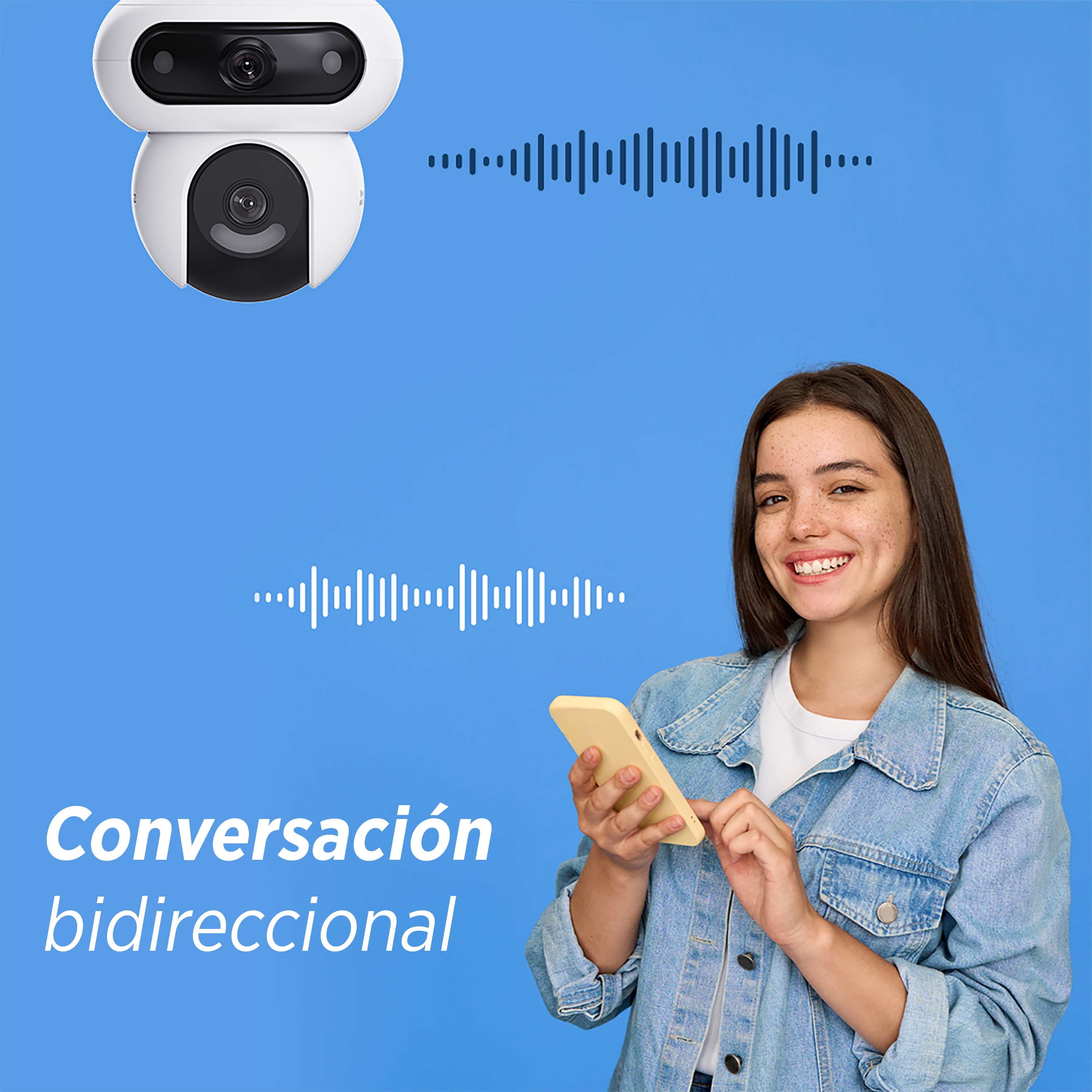 Cámara exterior Ezviz 360 HB90x solar Blanco-16