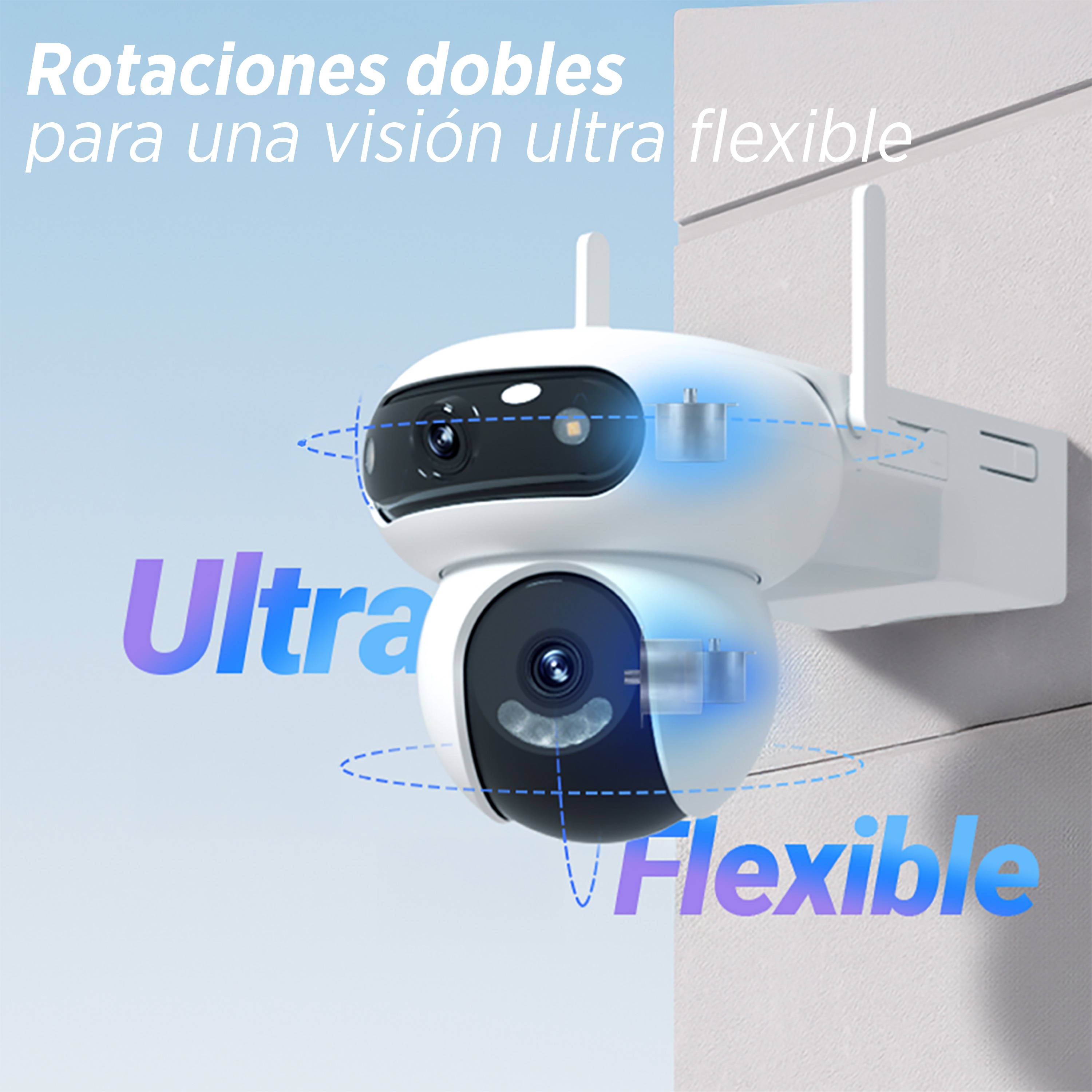 Cámara exterior Ezviz 360 HB90x solar Blanco-17