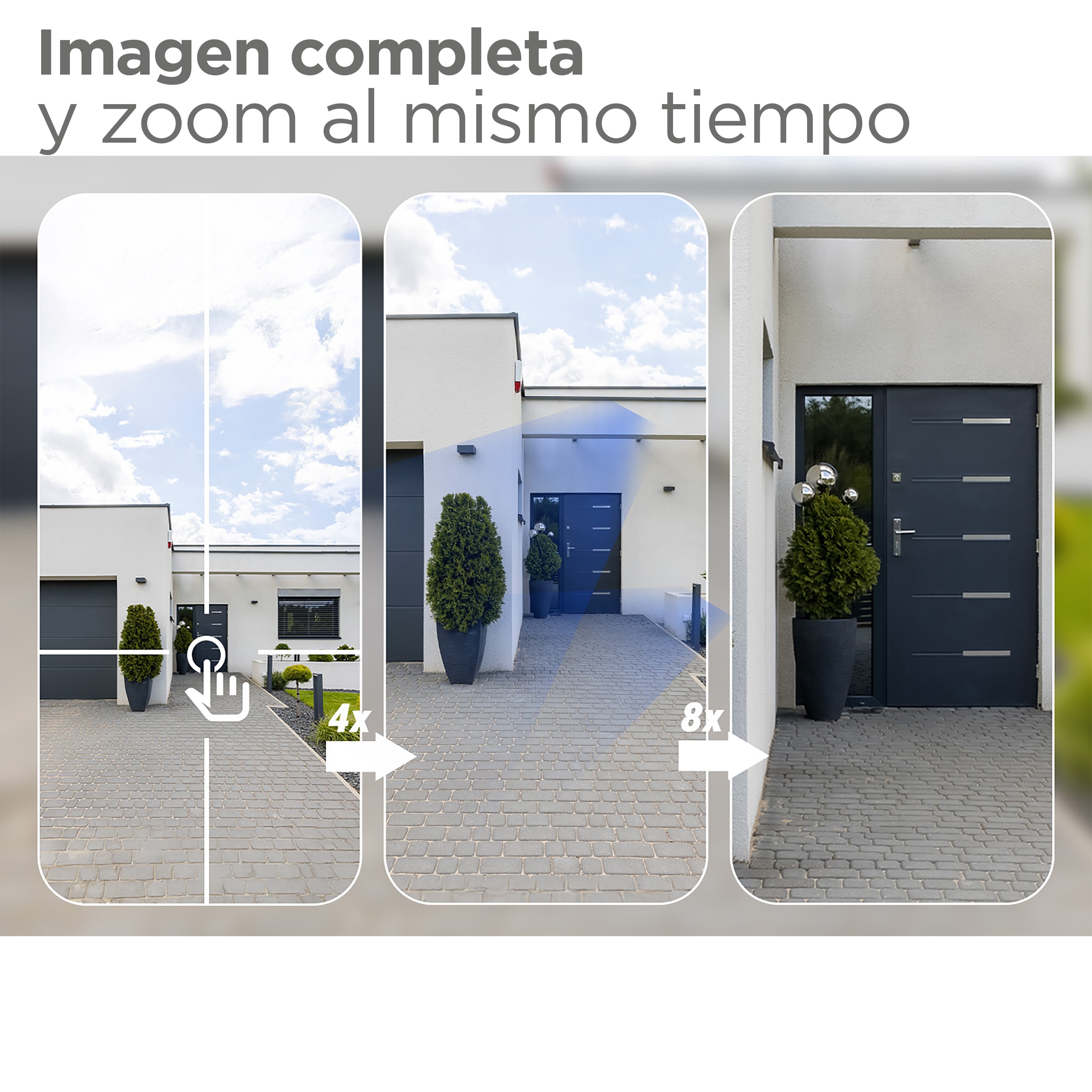 Cámara exterior Ezviz 360 H90 Blanco-10