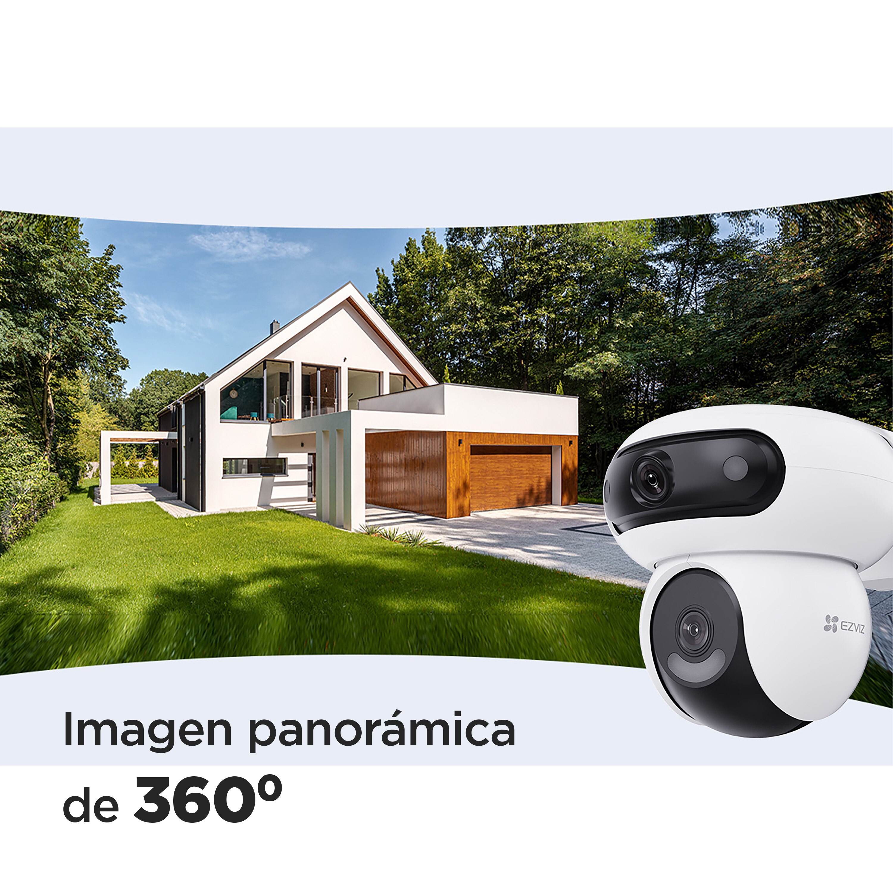 Cámara exterior Ezviz 360 H90 Blanco-11