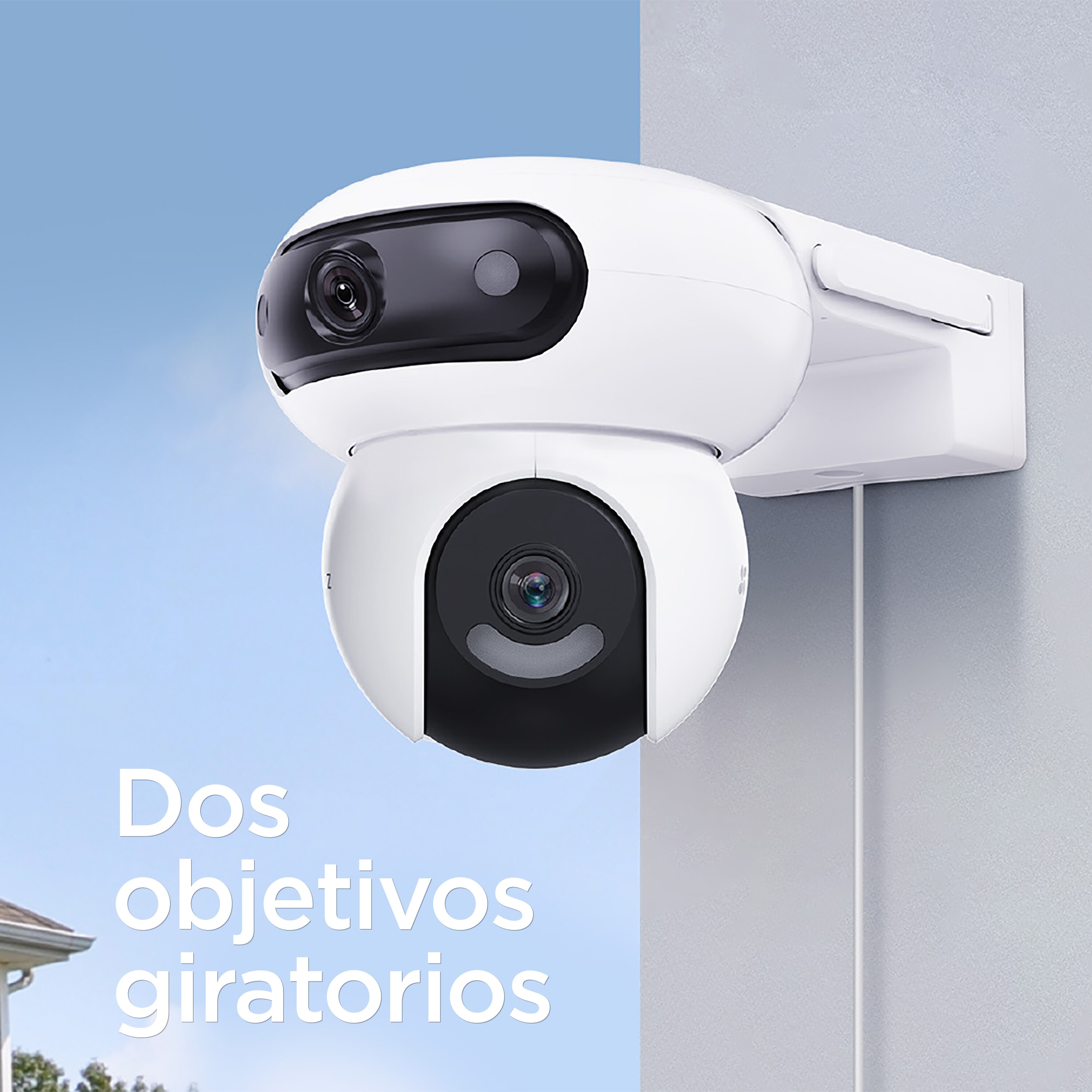 Cámara exterior Ezviz 360 H90 Blanco-12
