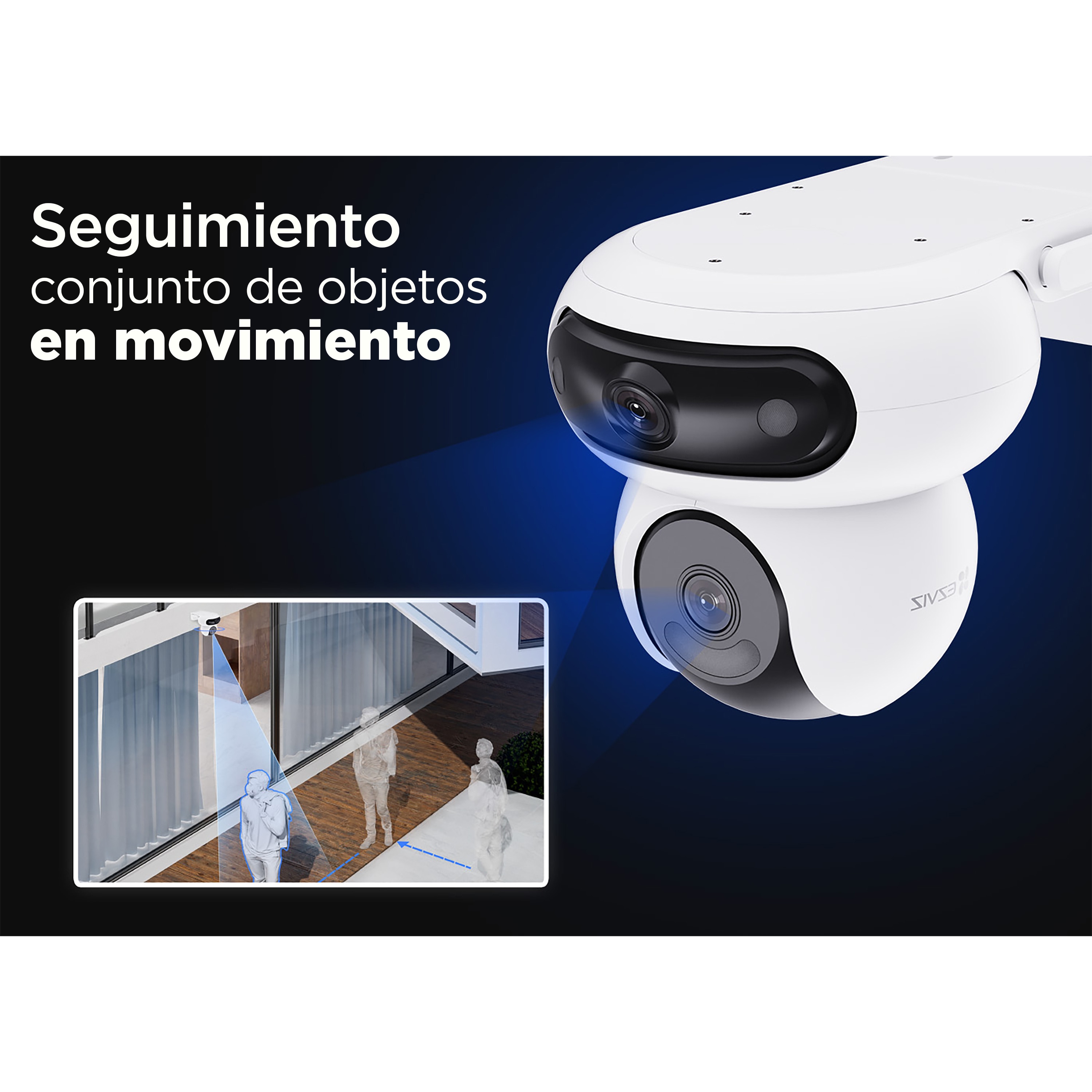 Cámara exterior Ezviz 360 H90 Blanco-15