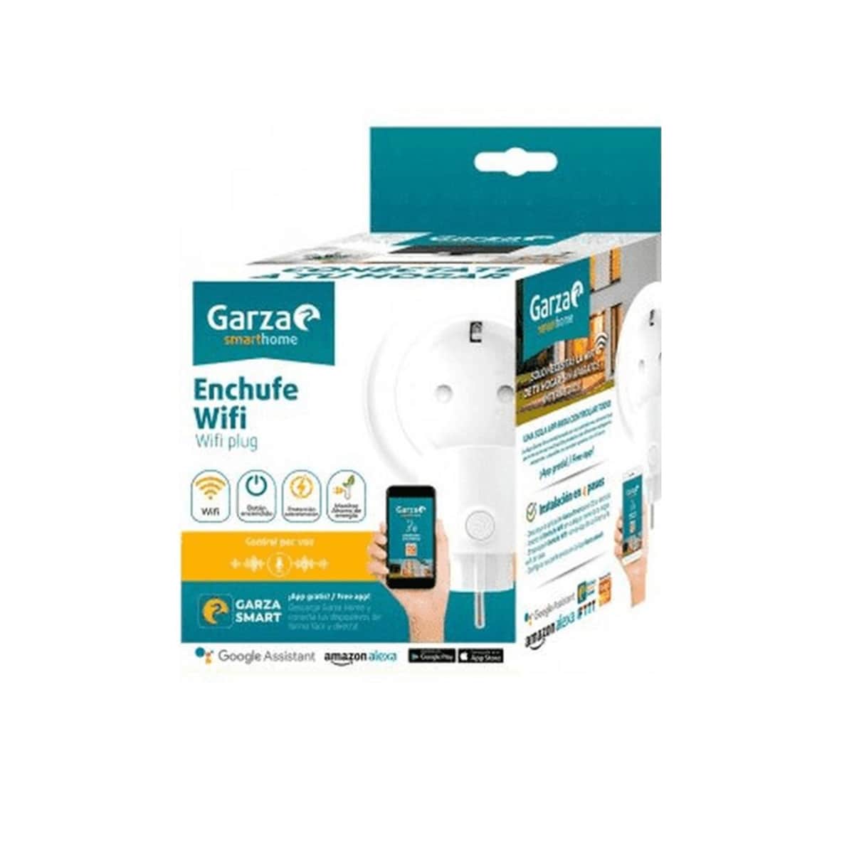 Enchufe Smart WiFi 16A Blanco-3