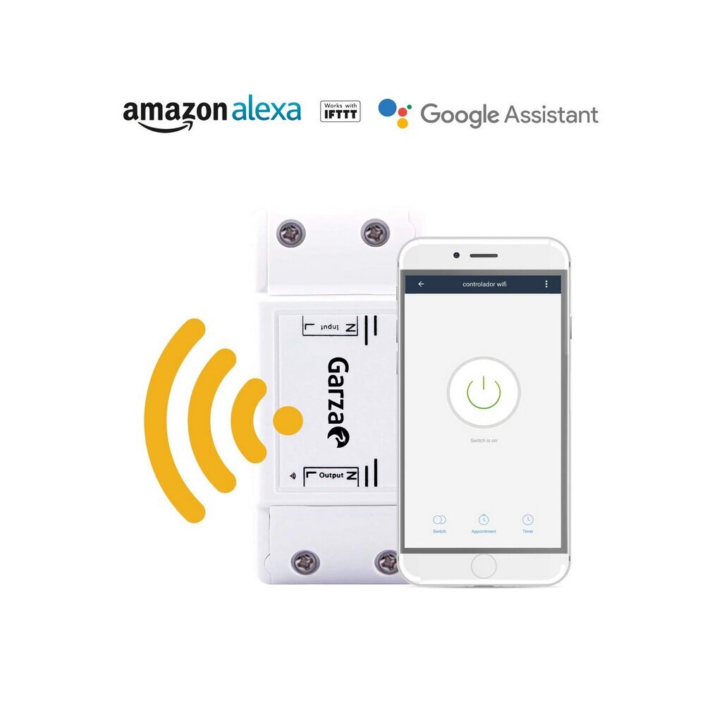 Controlador Smart WiFi 10A Blanco-3