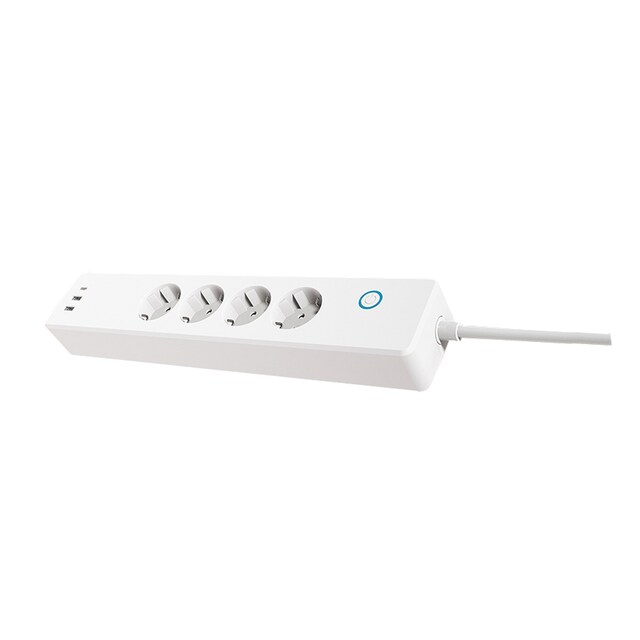 Regleta Wifi Inteligente 4 Tomas + 2 Puertos USB + 1 Puerto Tipo C