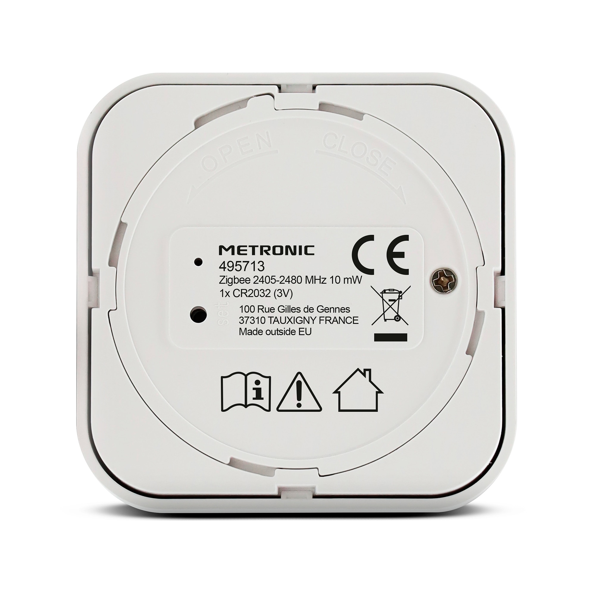 Mini Interruptor Inteligente sin Cable Zigbee Blanco-5