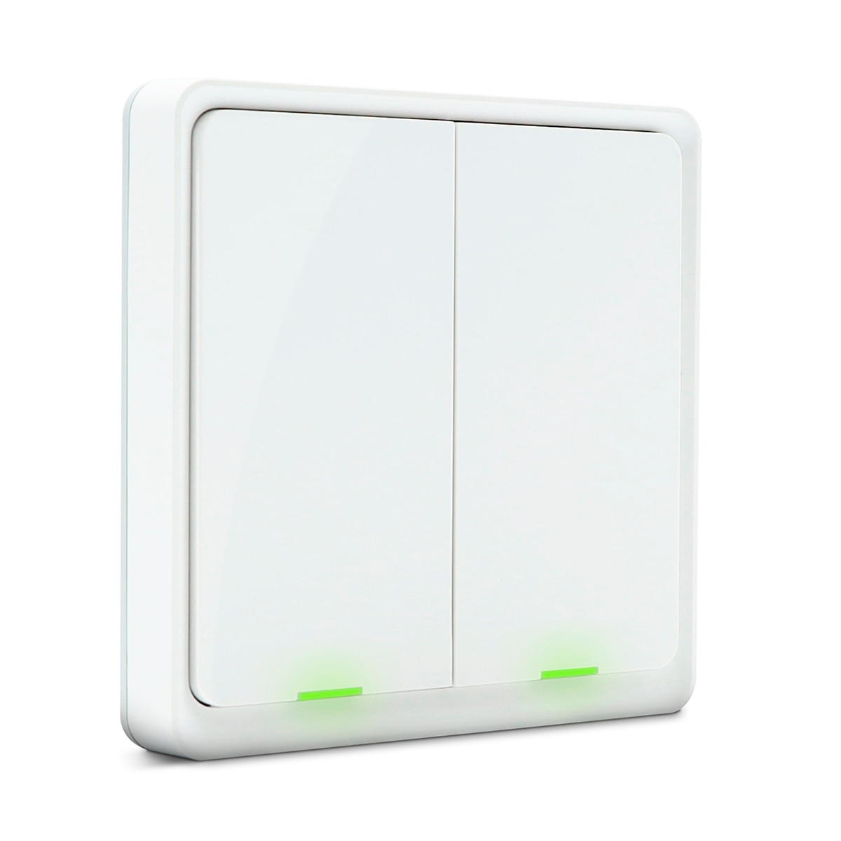 Imagen 0 de Interruptor Inteligente sin Cable 2 Botones Zigbee