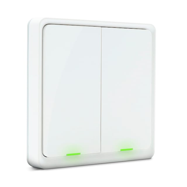 Imagen 0 de Interruptor Inteligente sin Cable 2 Botones Zigbee