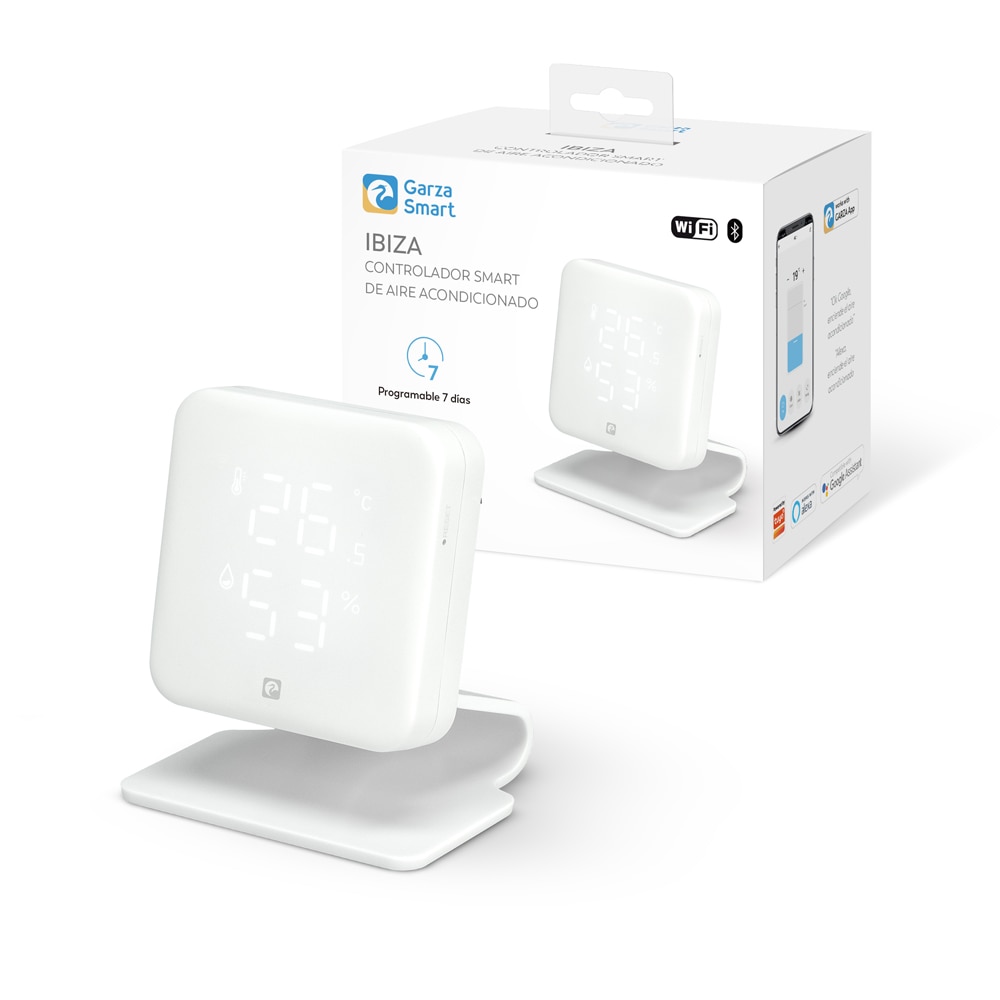 Controlador Inteligente de Aire Acondicionado Ibiza Blanco-7