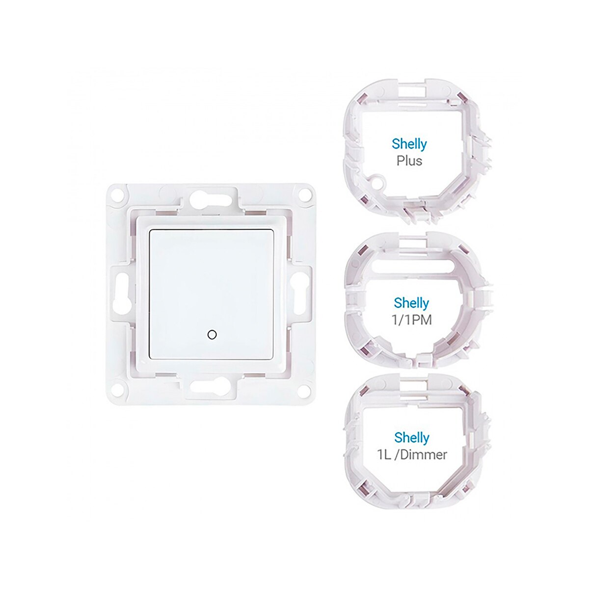 Interruptor de Parede Switch 1 - Branco Branco-2