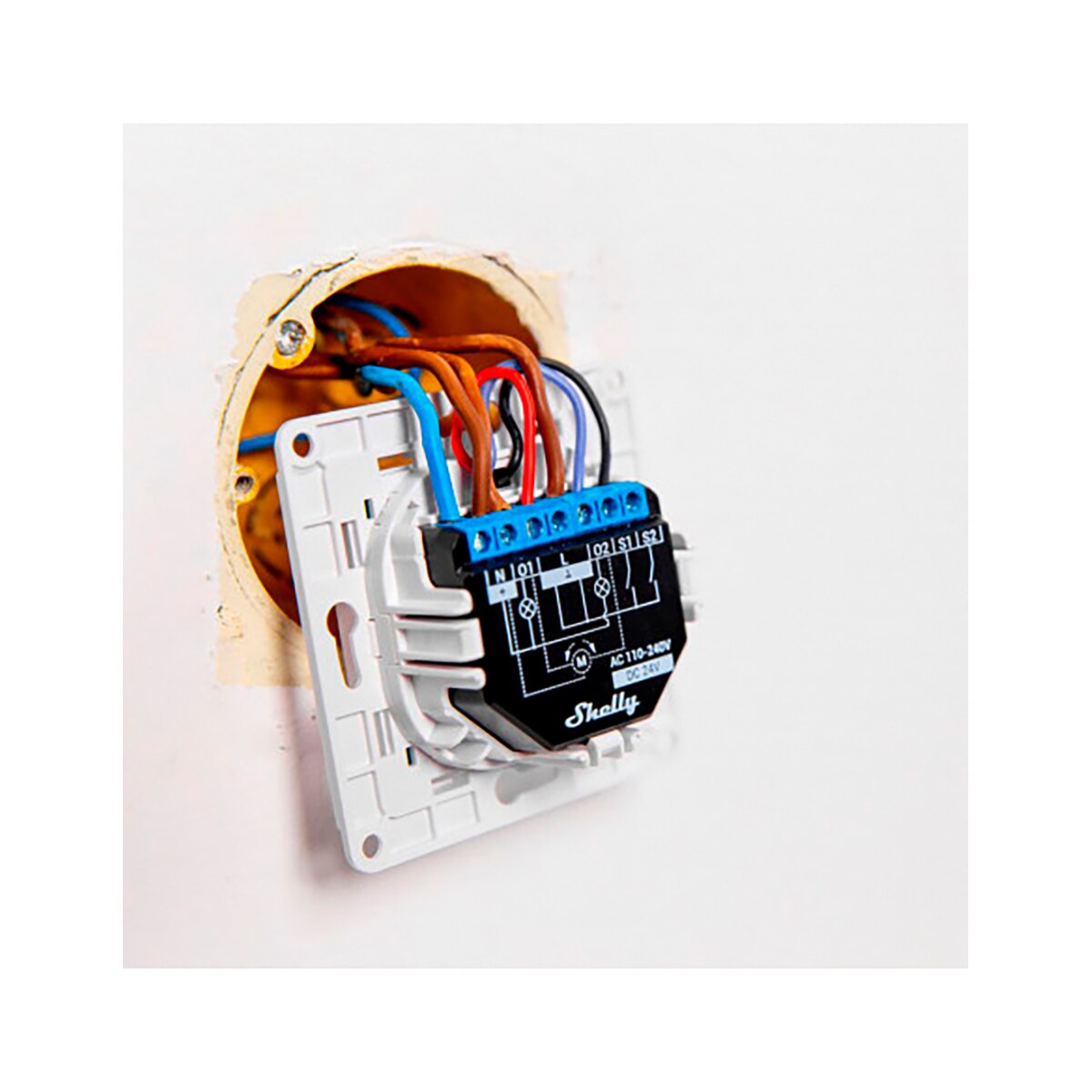 Interruptor de Parede Switch 1 - Branco Branco-3