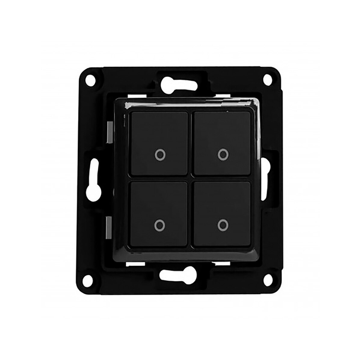 Imagem 0 de Interruptor de Parede Switch 4 - Preto