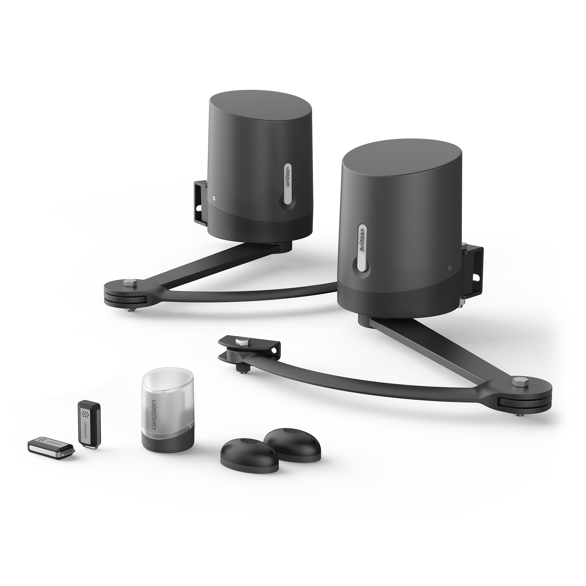 Avidsen - Motorización cancela 2 batientes Orane Connect.