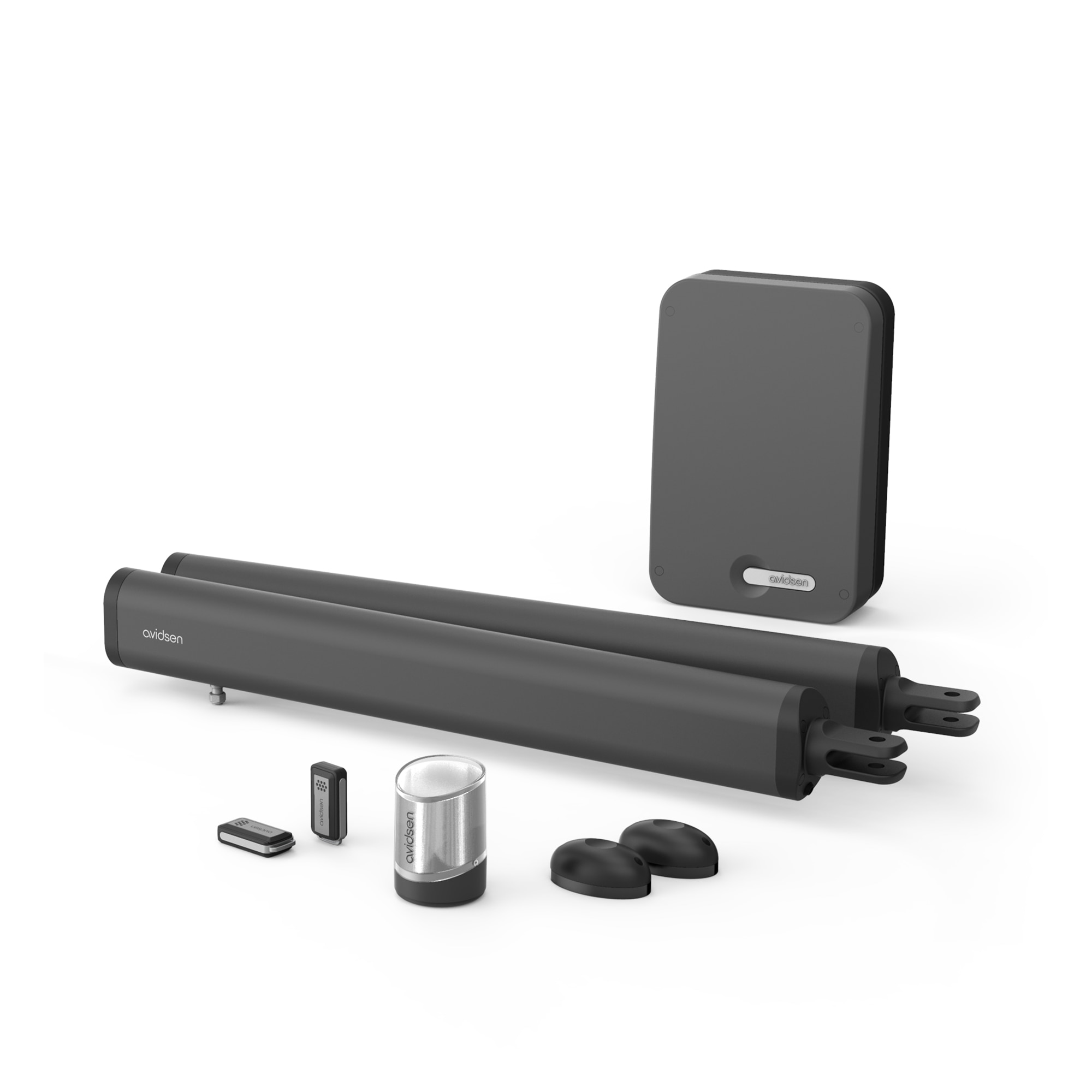 Avidsen - Kit de Motorización Cancela 2 hojas batientes.