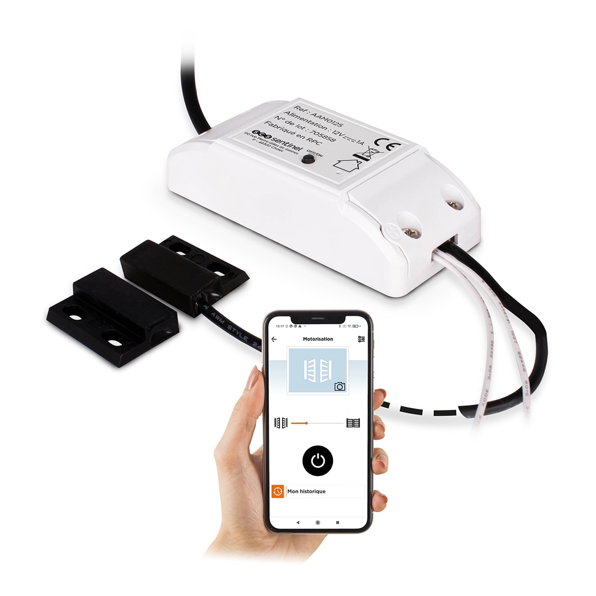 Imagem 0 de Módulo Recetor Conectado para Motores WifiGate