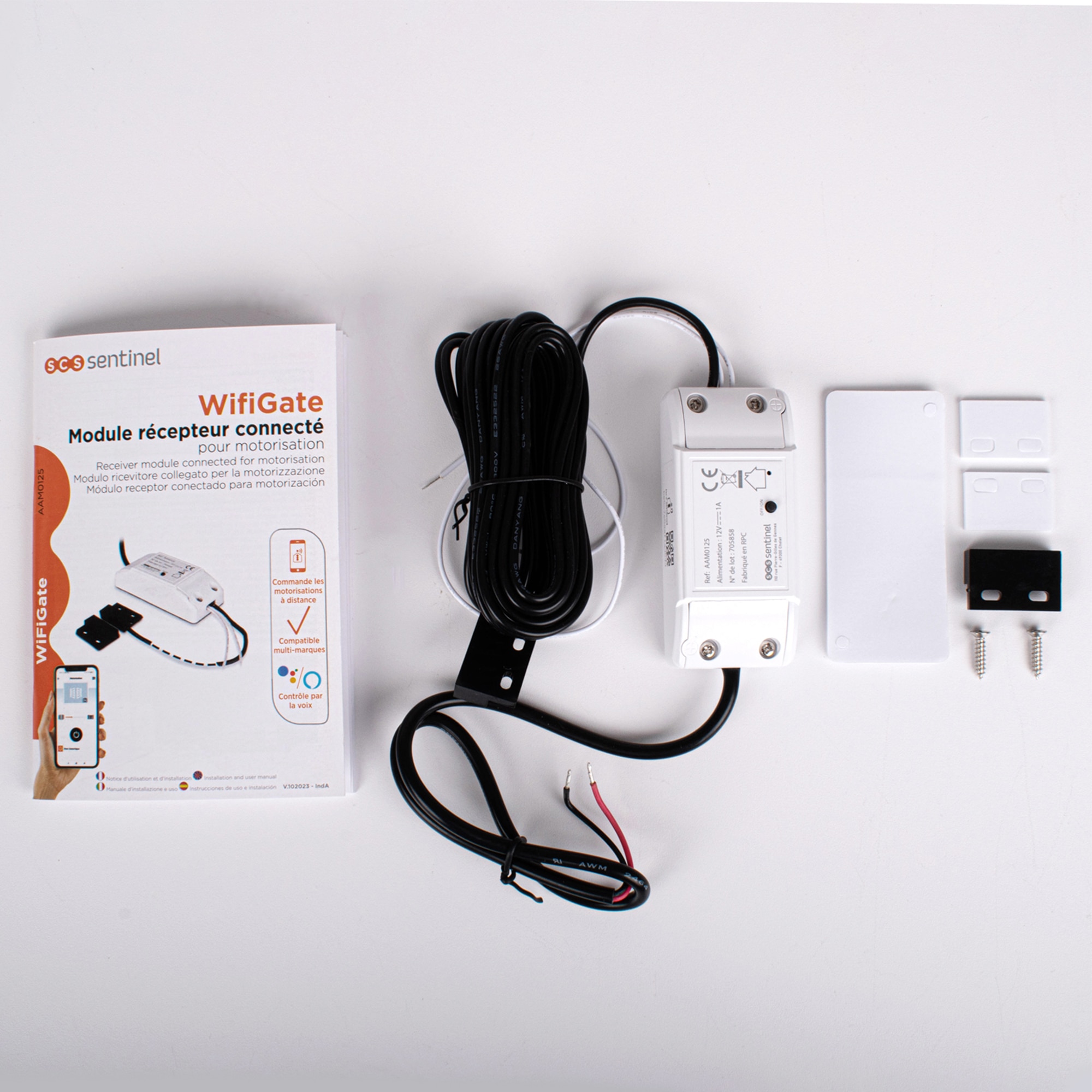 Módulo Receptor Conectado para Motores WifiGate Blanco-6