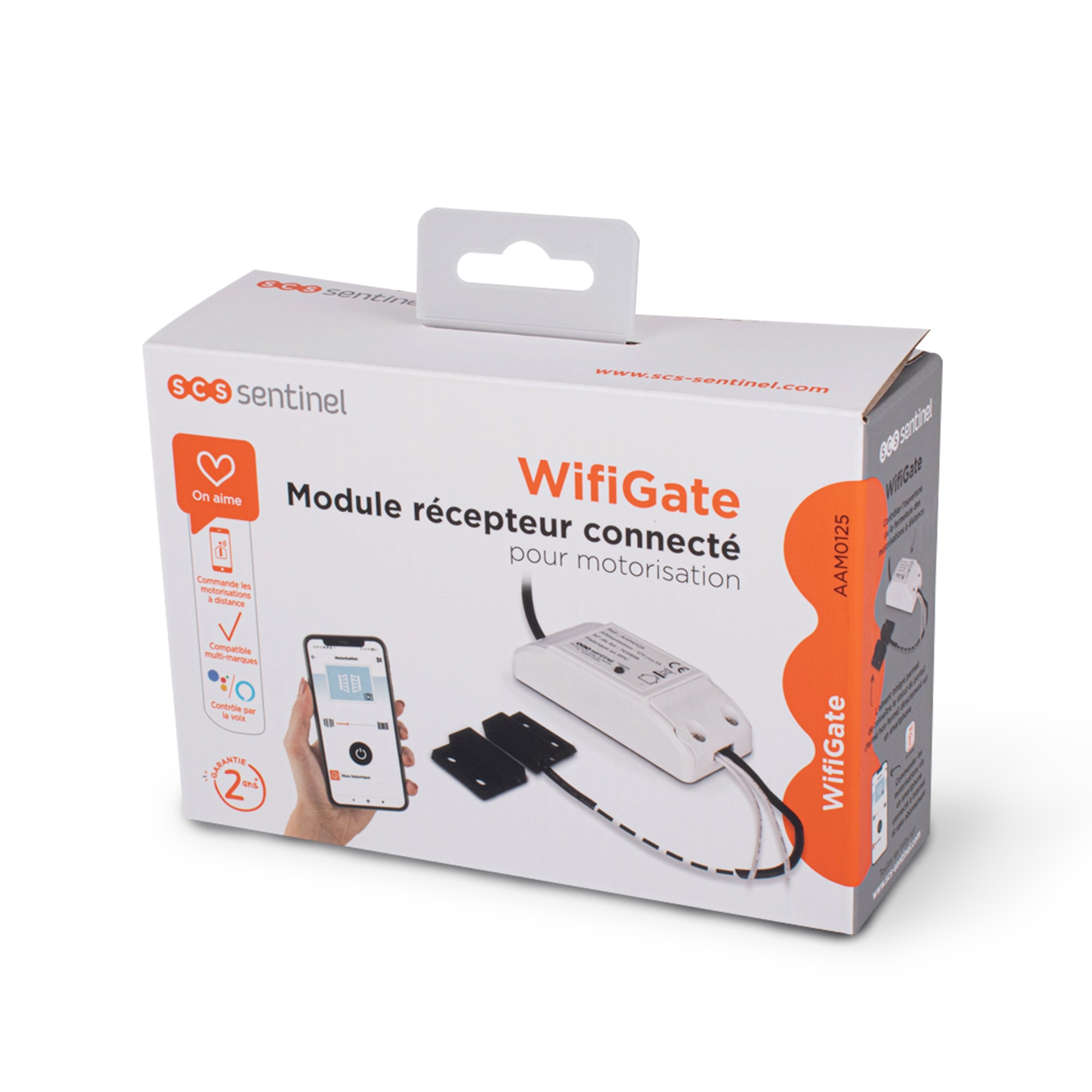 Módulo Receptor Conectado para Motores WifiGate Blanco-7