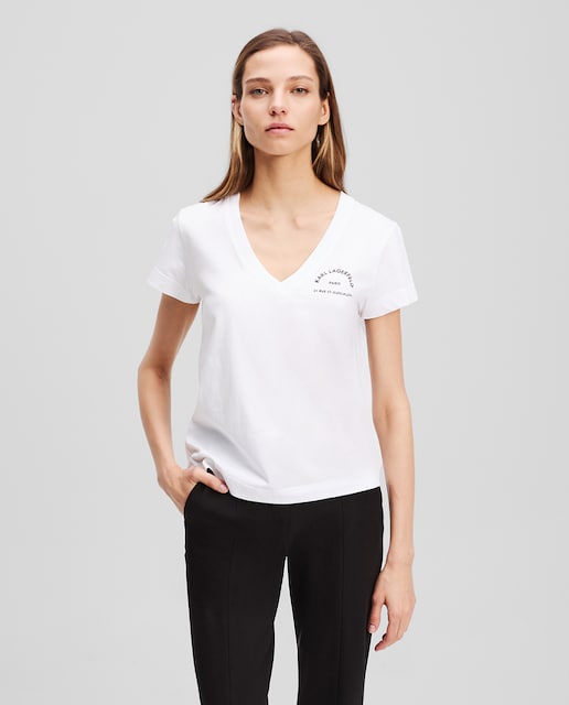 Imagen 0 de Camiseta cuello pico Rue St. Guillaume