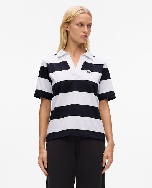 Imagen 0 de Polo rayas parche Ikon