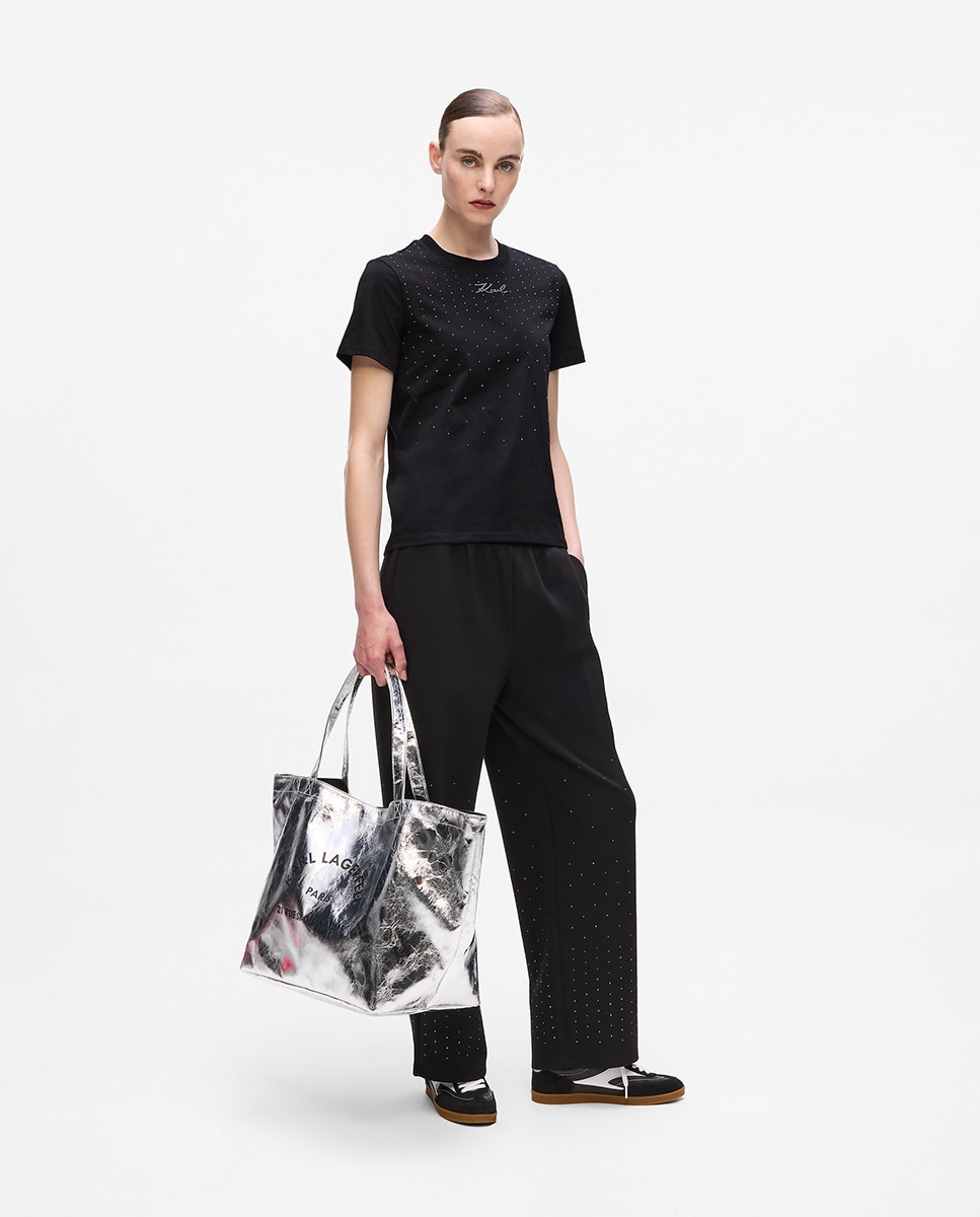 T-shirt Casual Preto-6