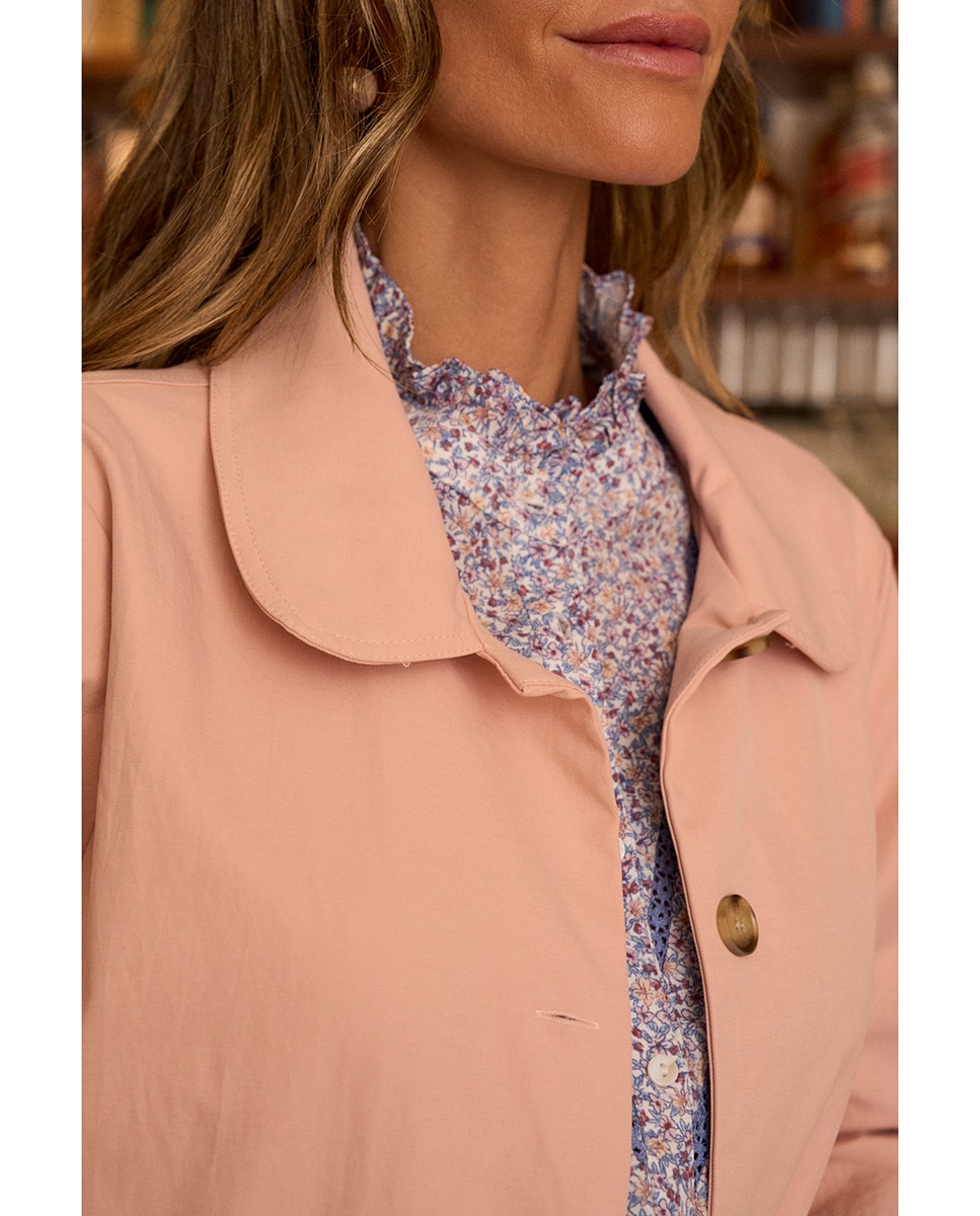 Cazadora Botones Gema - Polin et Moi - Rosa Rosa-5