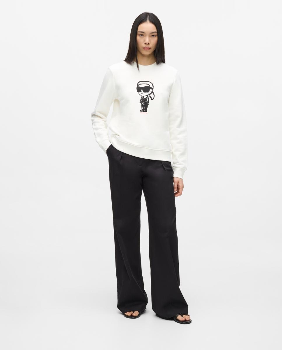 Sweatshirt Ikon com Efeito Aquarela Pretos-6