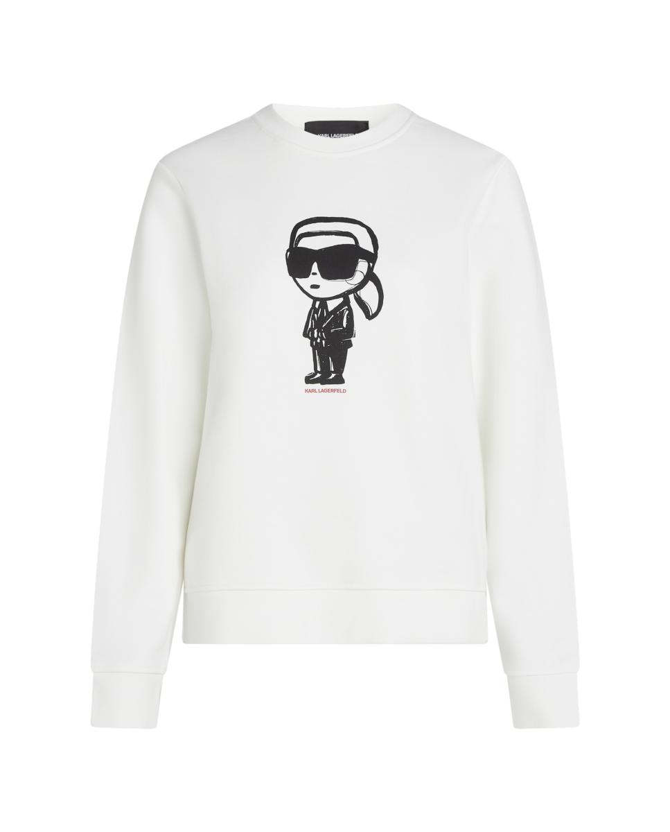 Sweatshirt Ikon com Efeito Aquarela Pretos-4