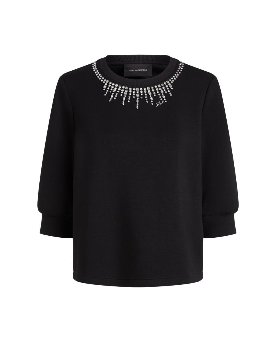 Imagem 0 de Sweatshirt com Brilho Glamour