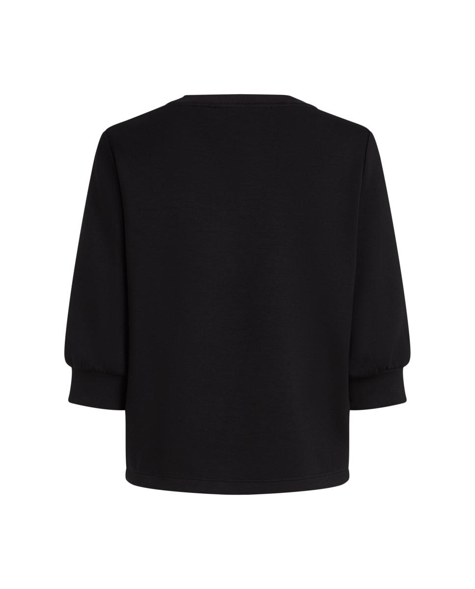 Sweatshirt com Brilho Glamour Pretos-2