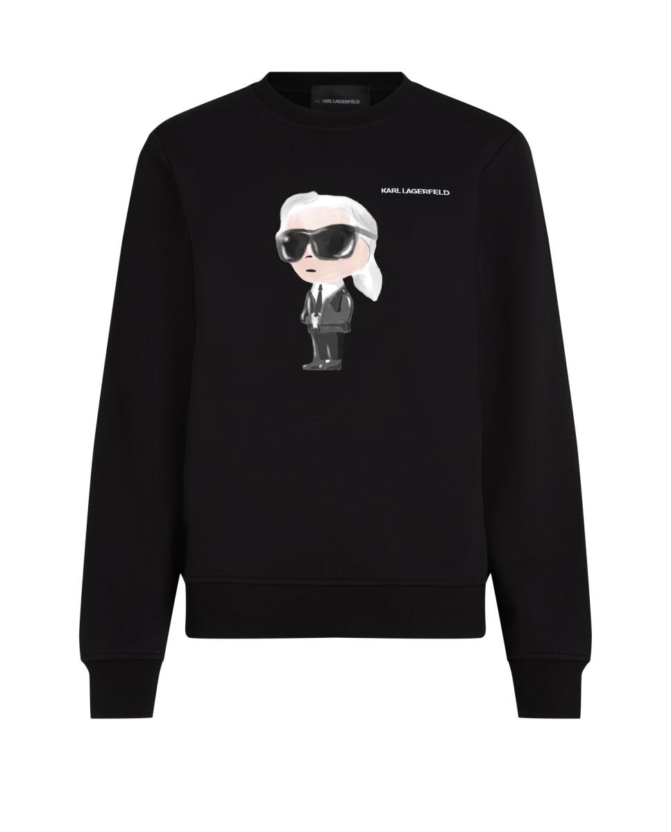 Sweatshirt Ikon com Detalhe de Aguarela Multicolor-5