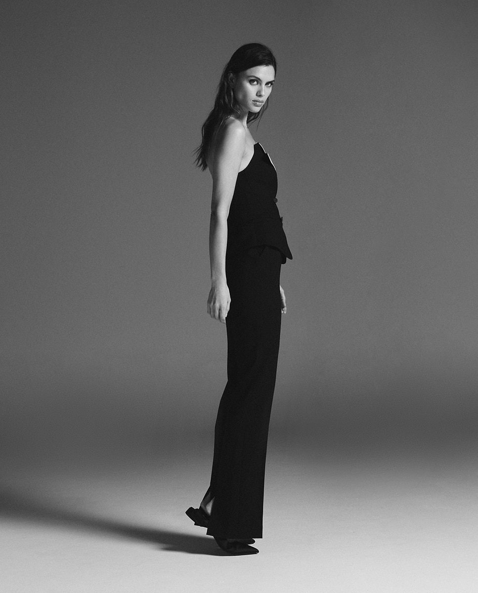 Macacão com Contraste Preto-5