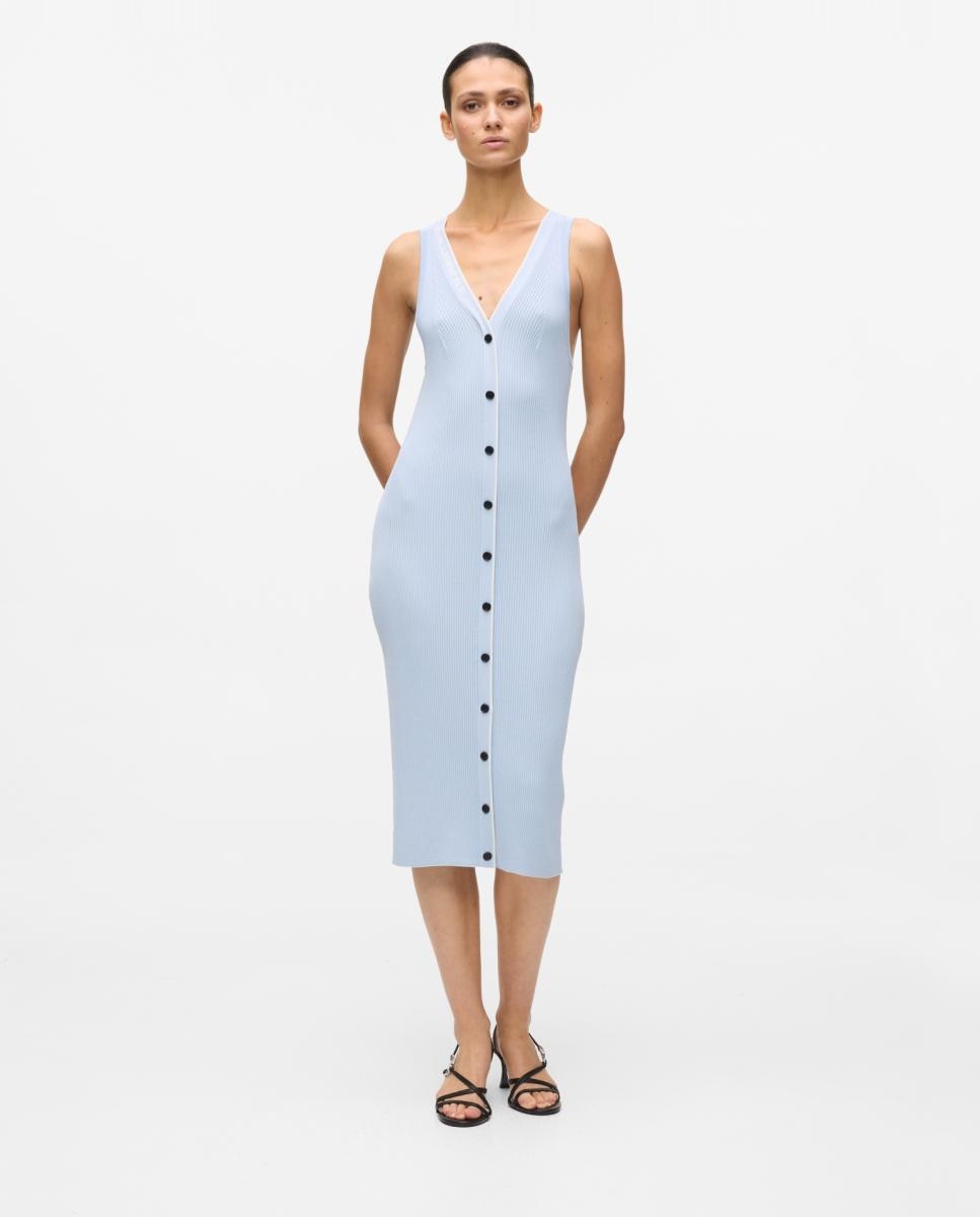 Karl Lagerfeld - Vestido de mujer punto sin mangas.